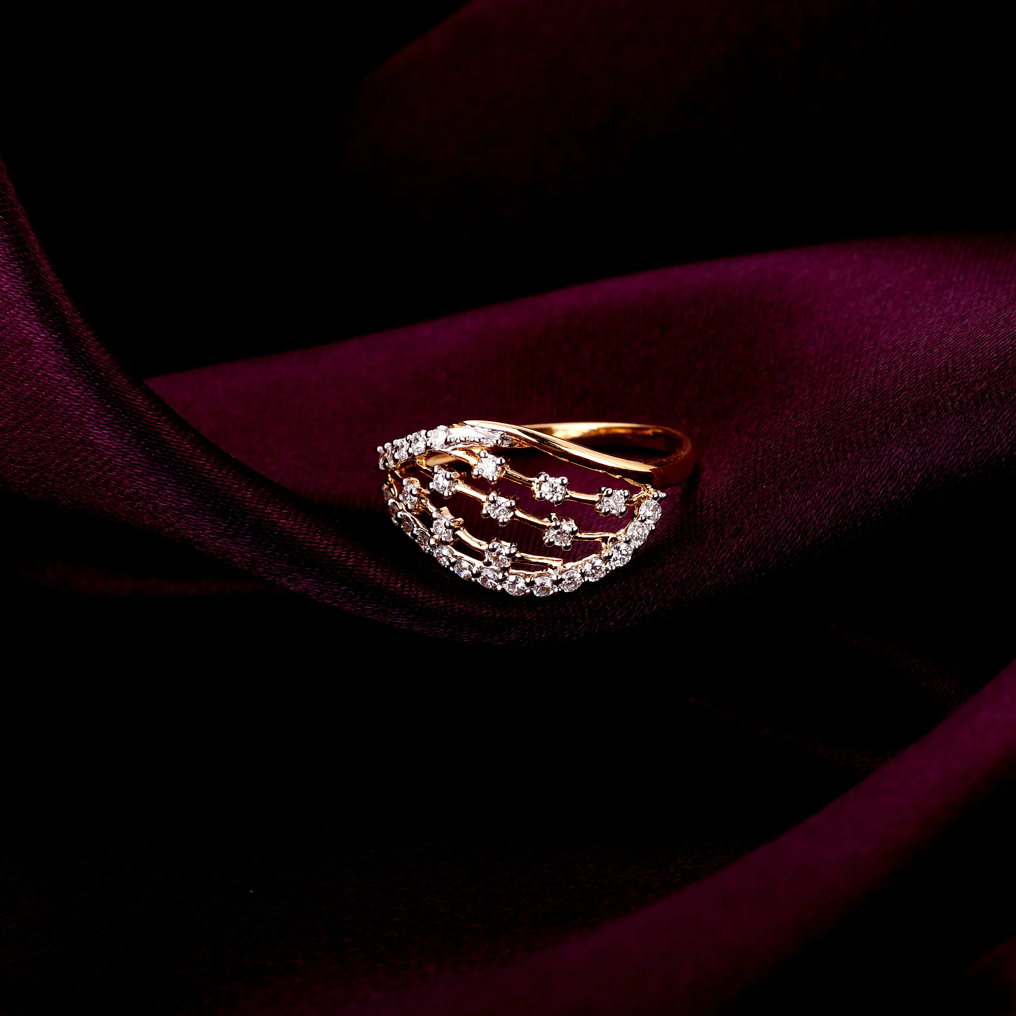 Gold Beautiful Moments Diamond Ring - Image 2