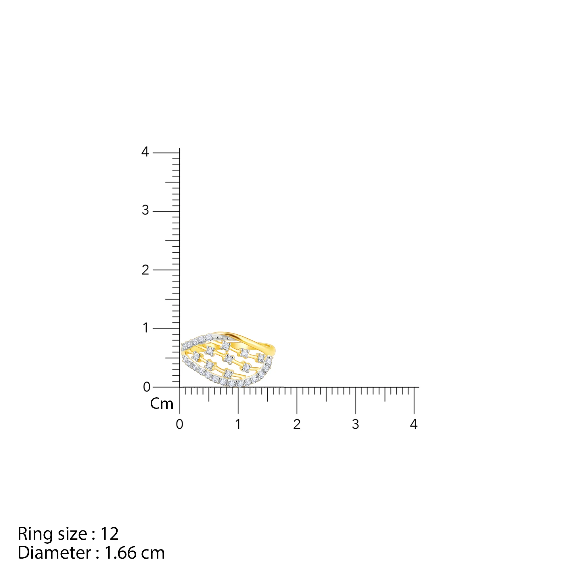 Gold Beautiful Moments Diamond Ring - Image 7