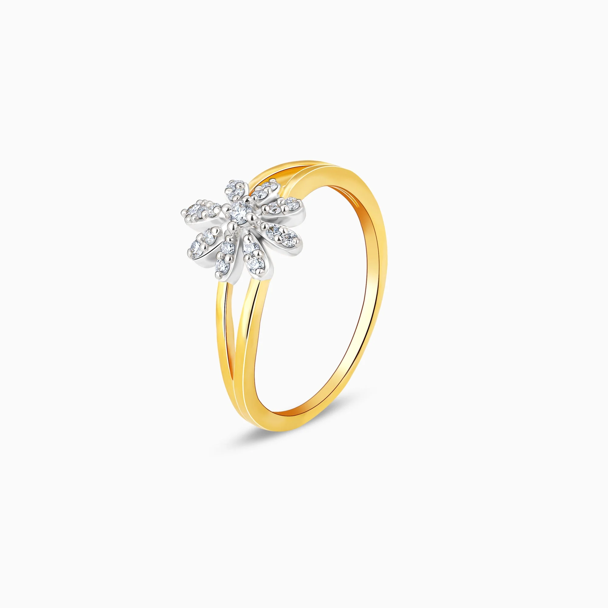 Gold Crowning Cosmos Diamond Ring - Image 4