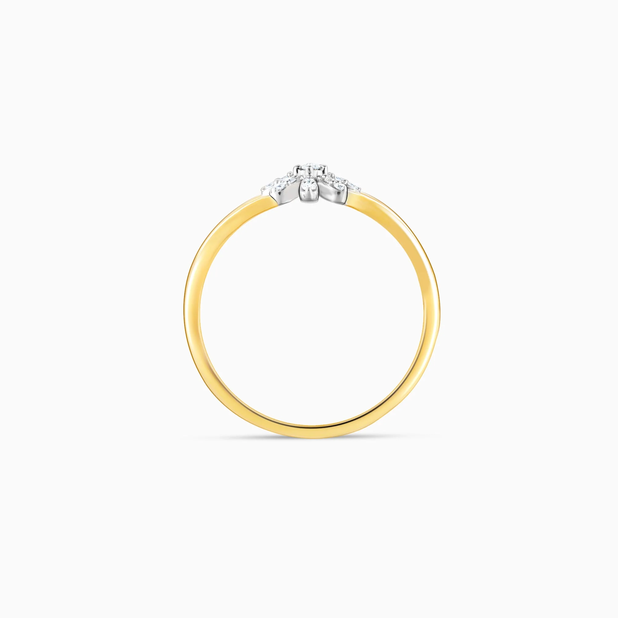 Gold Crowning Cosmos Diamond Ring - Image 5