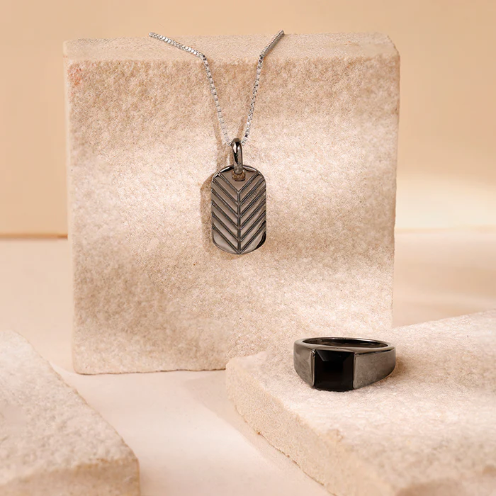 Black Rhodium Midnight Flex Set For Him - Image 2