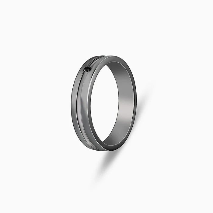 Black Rhodium Wild Wind Ring For Him - Image 4