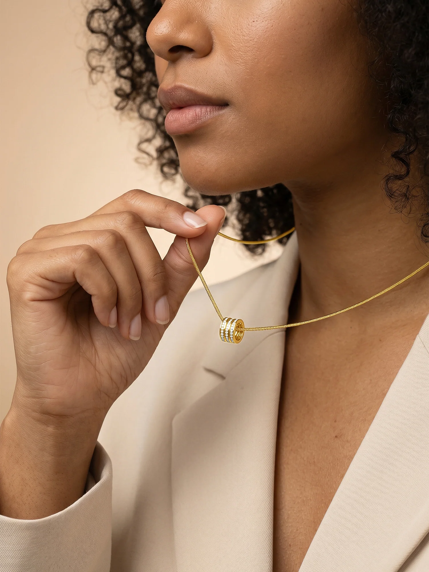 Chill Luxe Gold Plated Necklace - Image 3