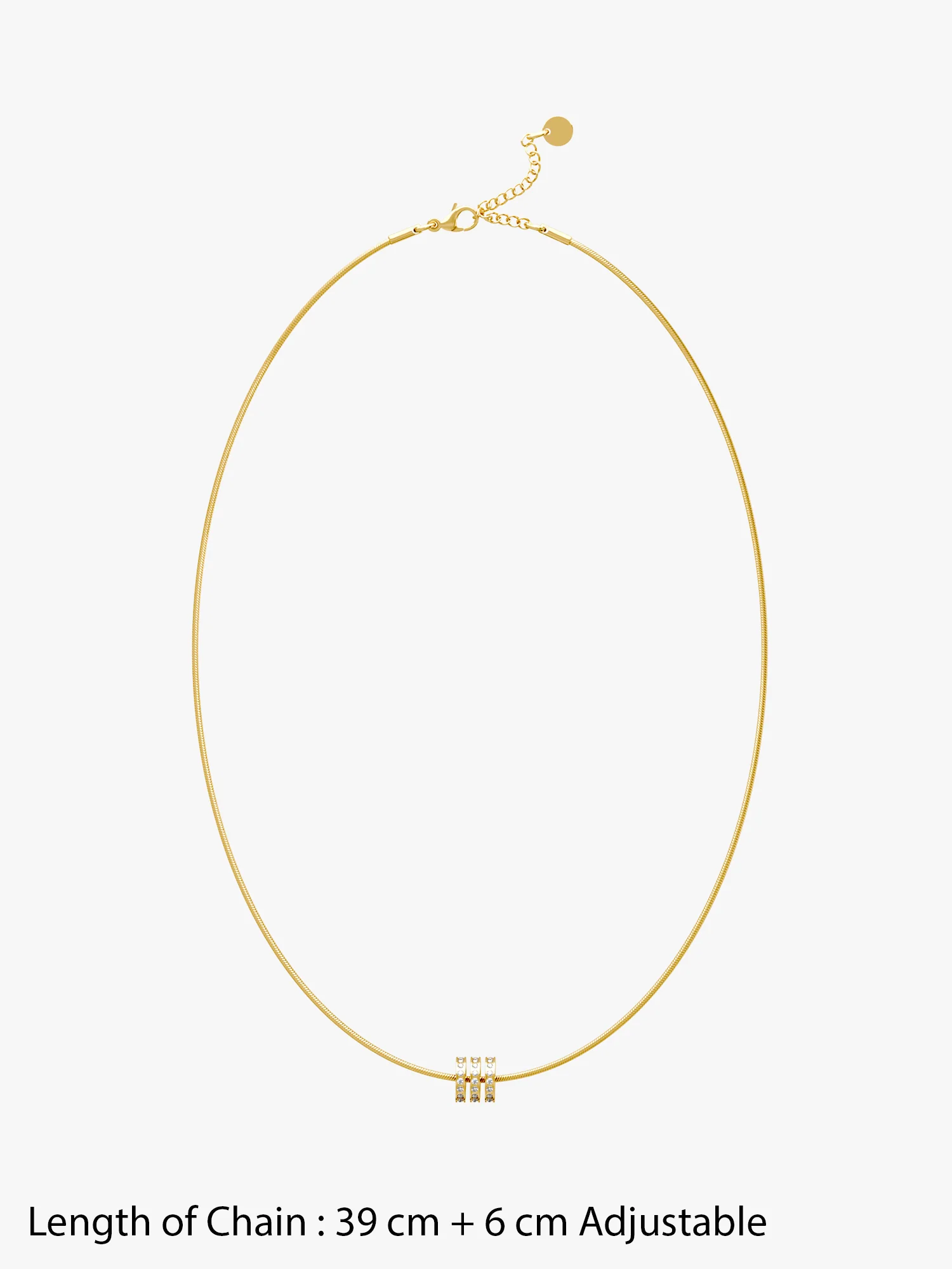 Chill Luxe Gold Plated Necklace - Image 5
