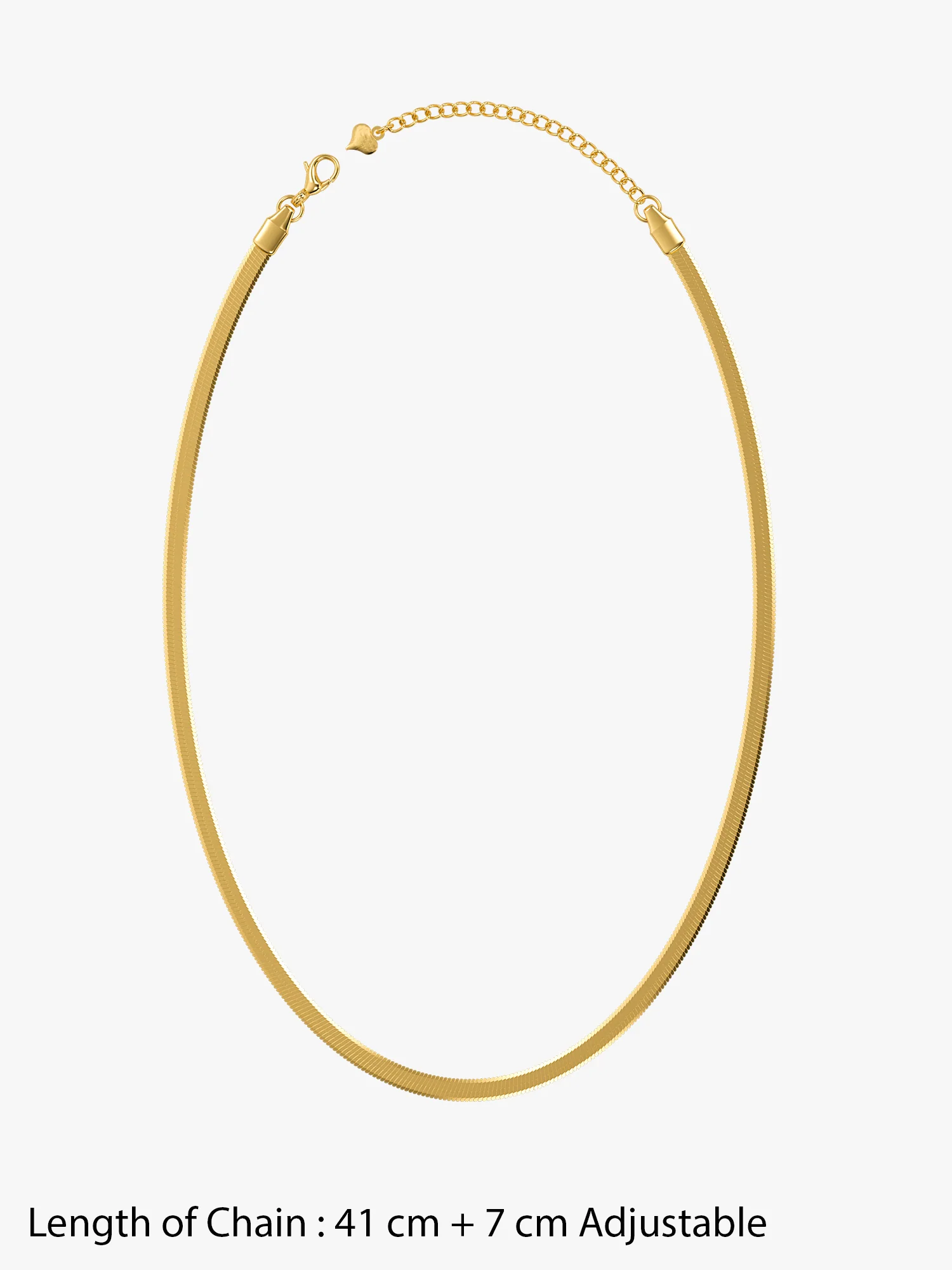 Curve Control Gold Plated Necklace - Image 5