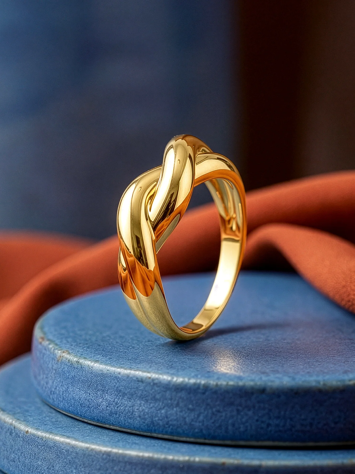 Daily Luxe Gold Plated  Ring (Size 14) - Image 2