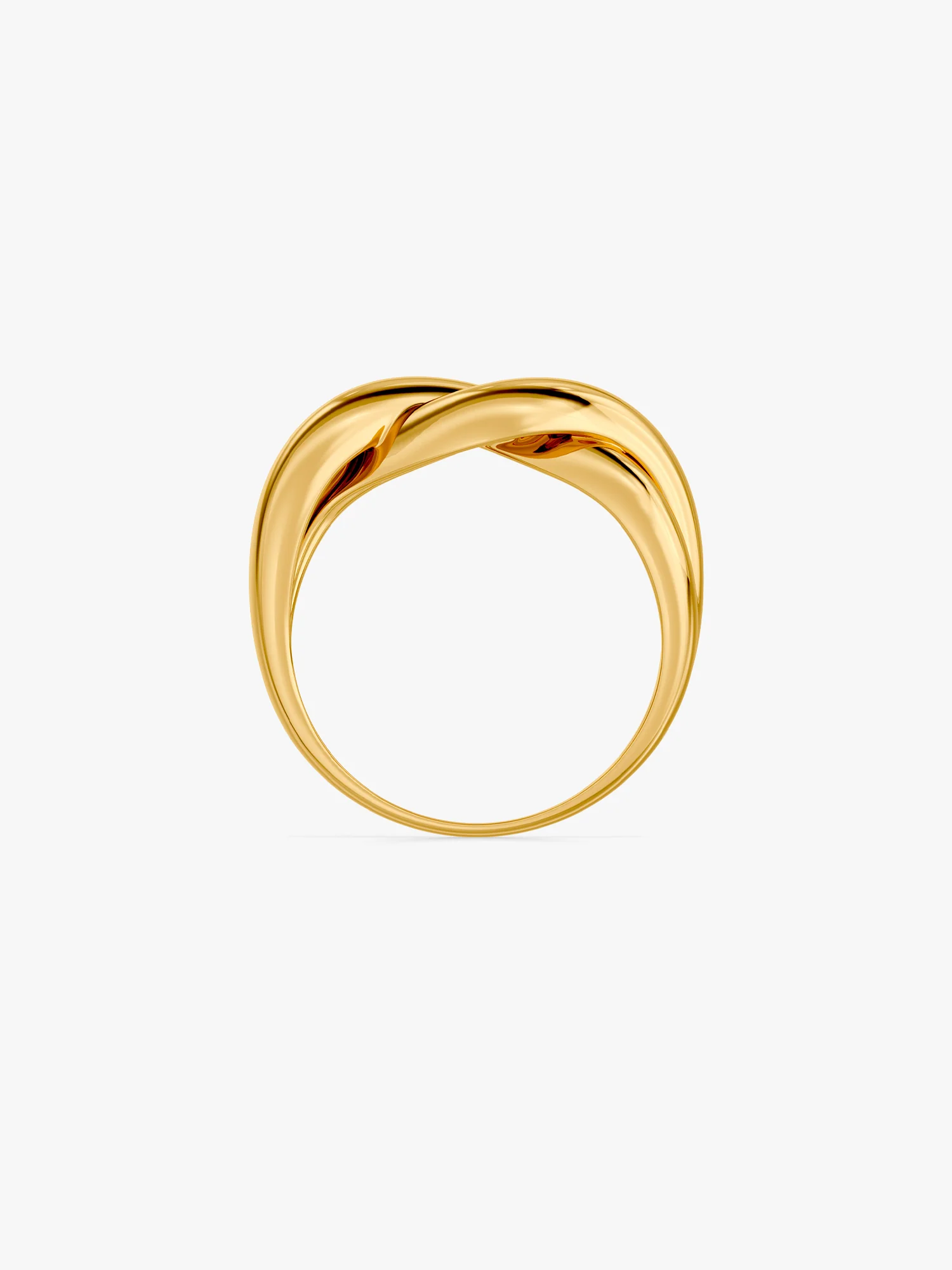 Daily Luxe Gold Plated  Ring (Size 14) - Image 5