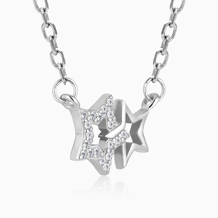 Silver Starry Affair Necklace - Image 4