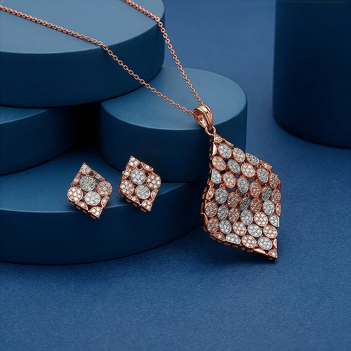 Dual Tone Celeste Grove Silver Set - Image 2