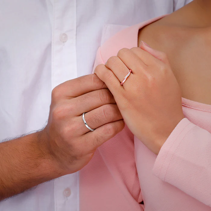 Dual Tone Meant2B Couple Bands - Image 3