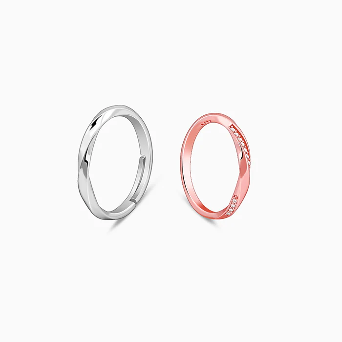 Dual Tone Meant2B Couple Bands - Image 4