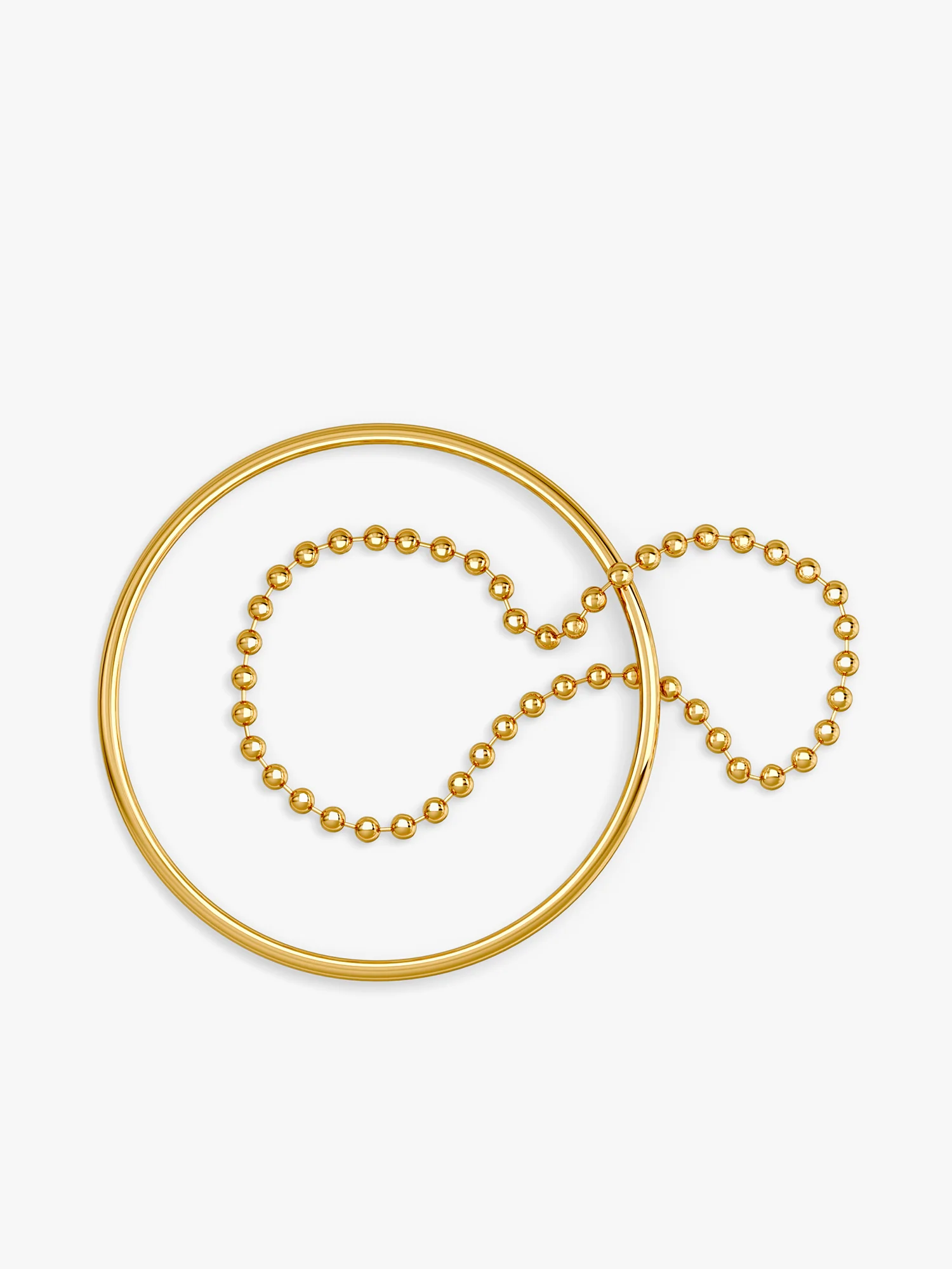 Duo Drip Gold Plated Bracelet - Image 4