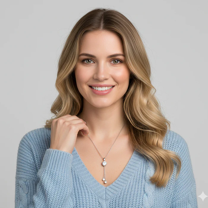 Elegance On The Rise Necklace - Image 3