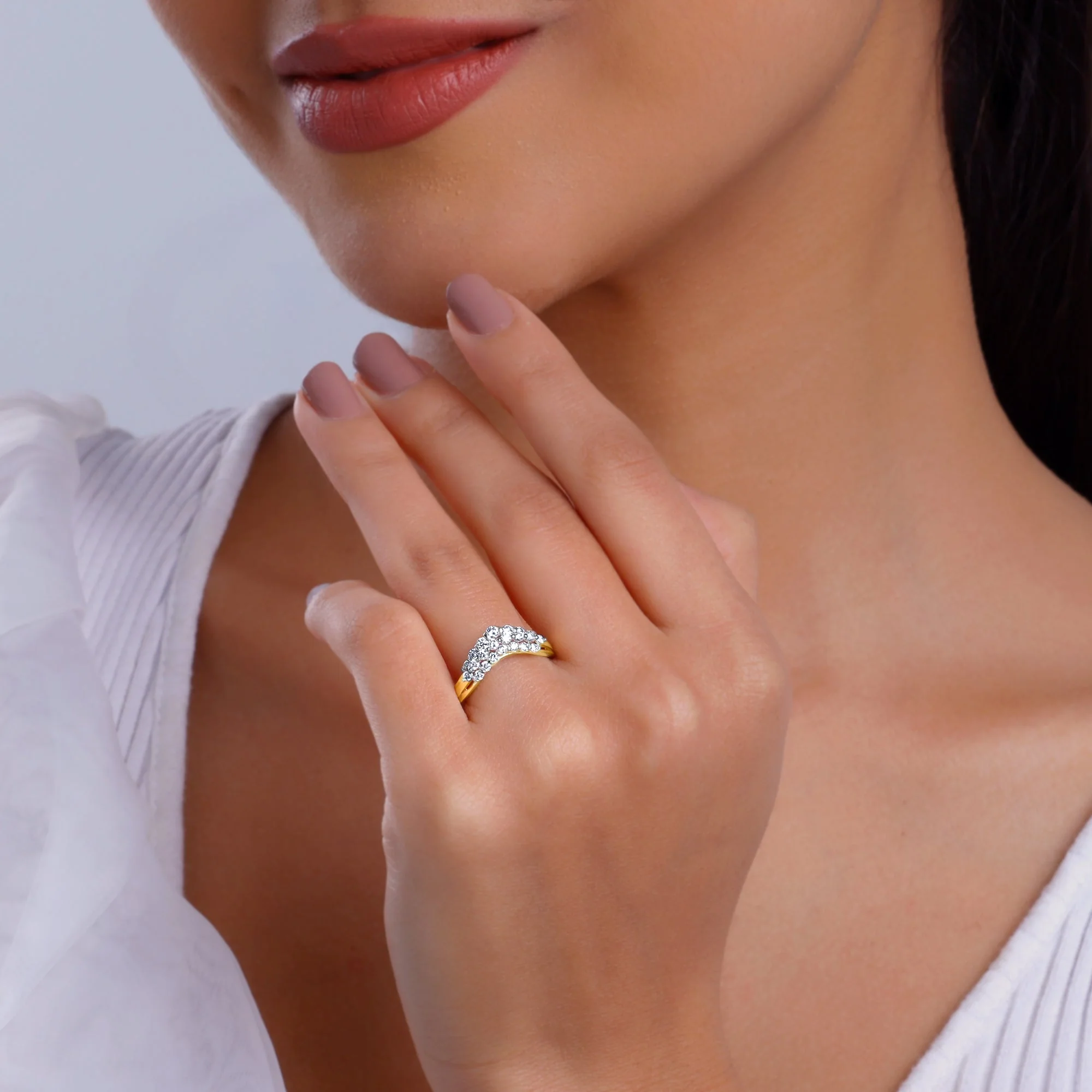 Gold & Diamond Forever Yours Vanki Ring - Image 3