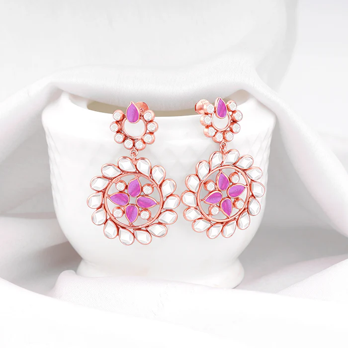 Ghoomar Chandbali Earrings - Image 2