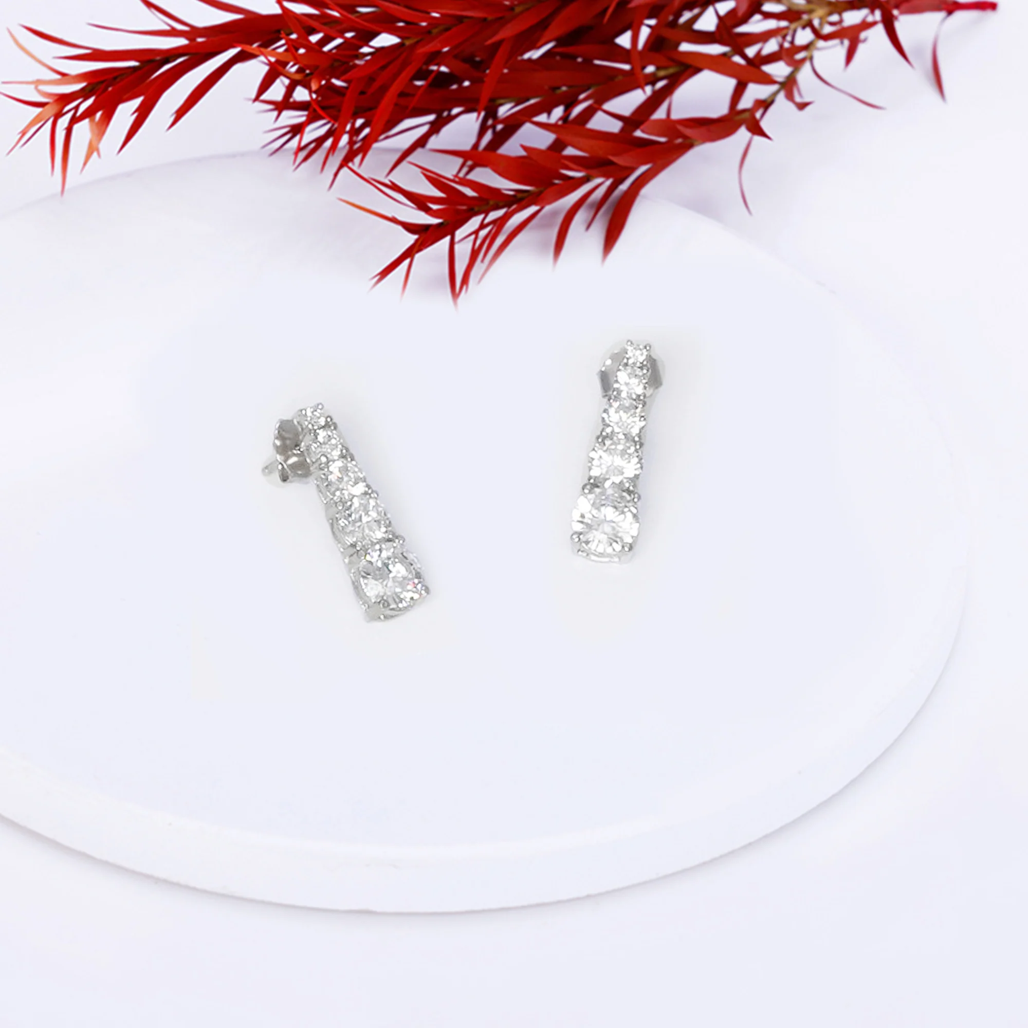 GIVA Signature Solitaire Earrings - Image 2