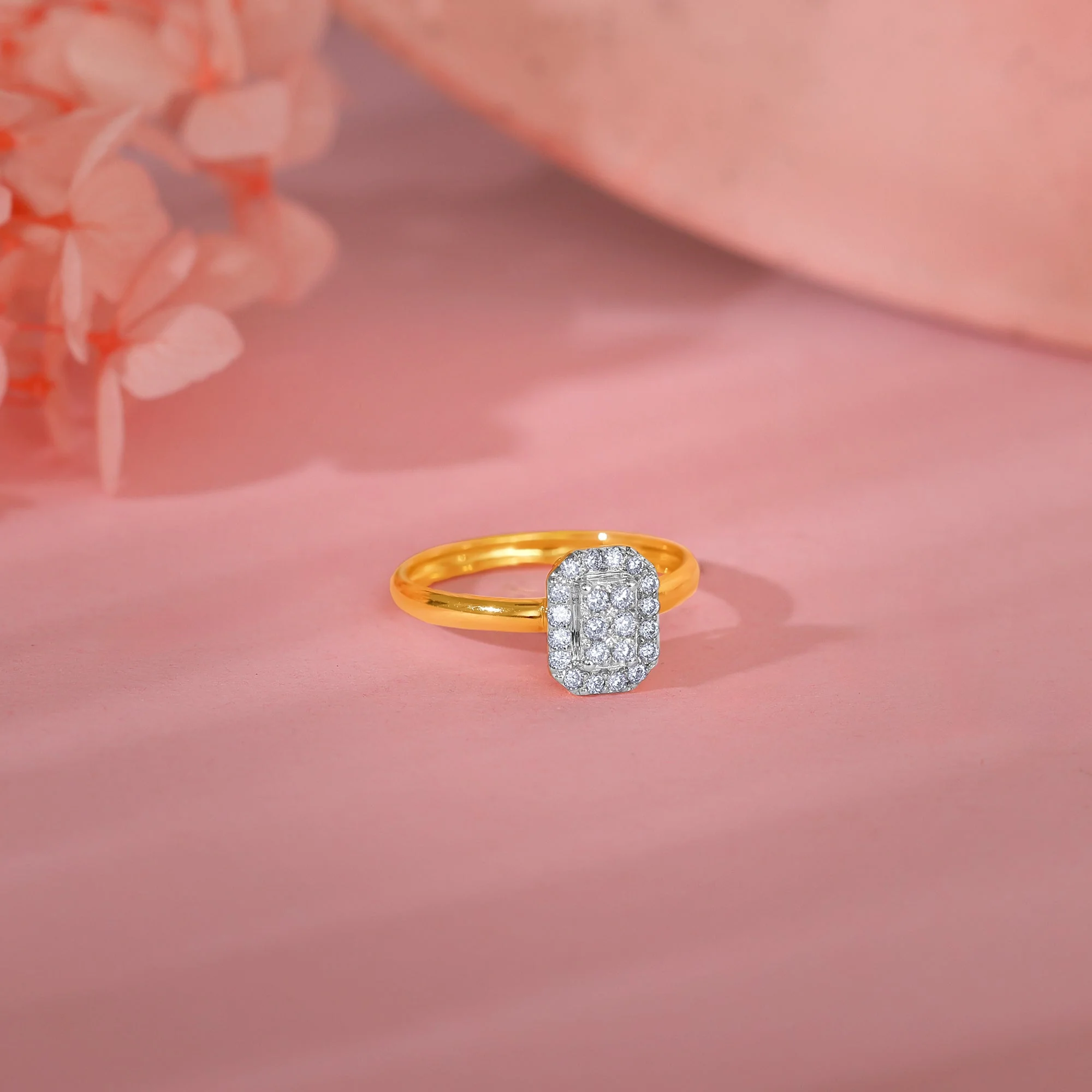 Gold Parlamak Diamond Ring - Image 2