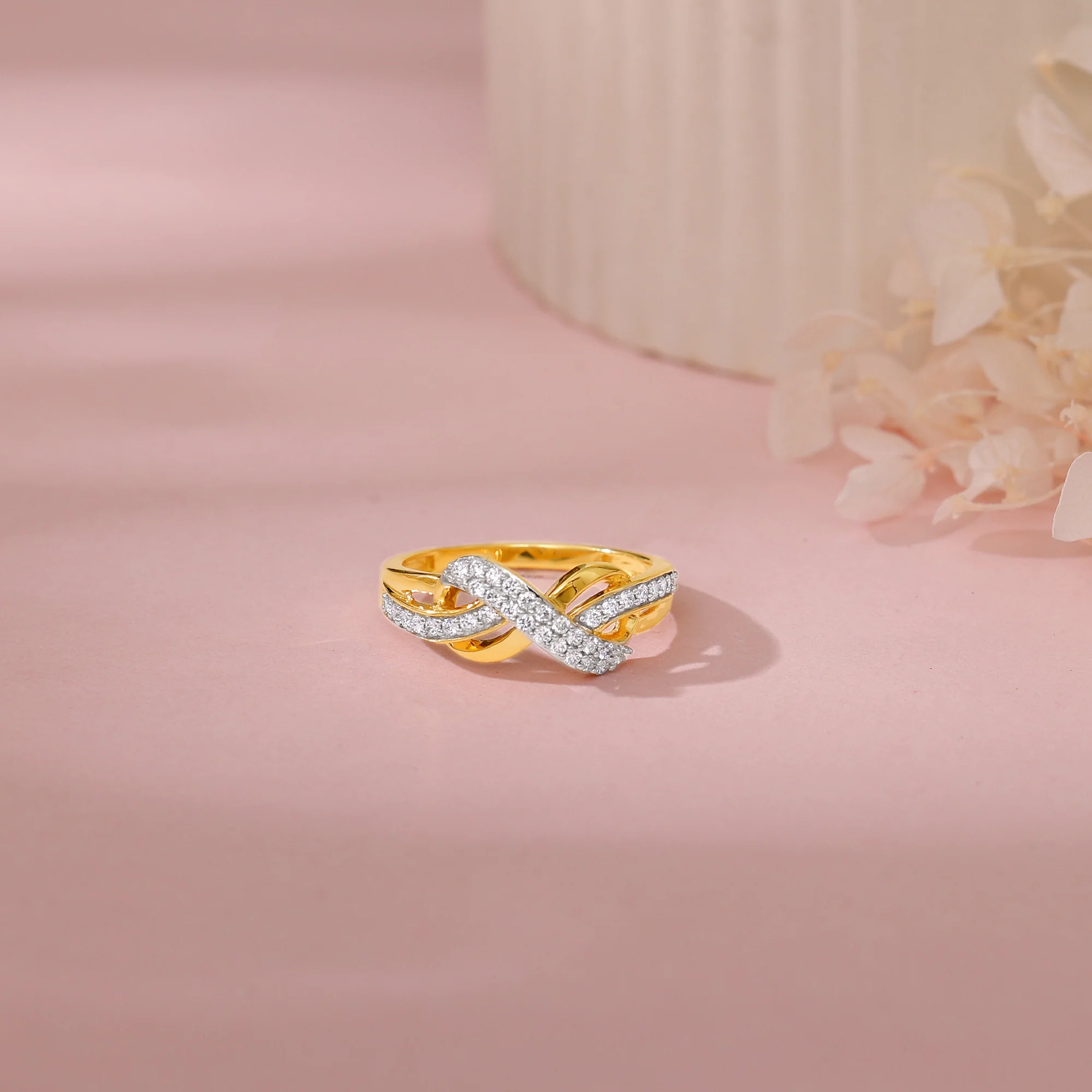 Gold Everlasting Lab Grown Diamond Ring - Image 2