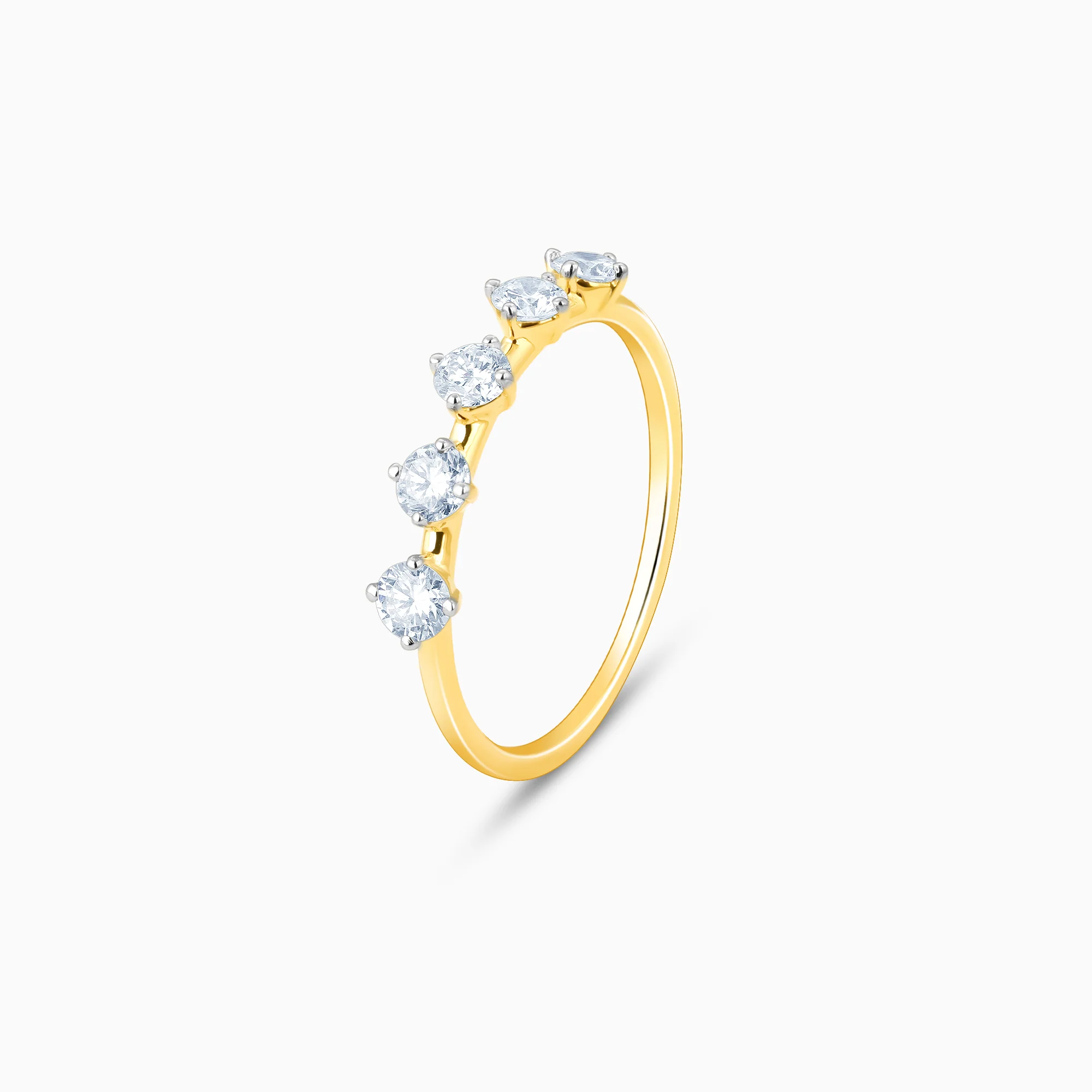Gold Eternally Treasured Diamond Ring - Image 4