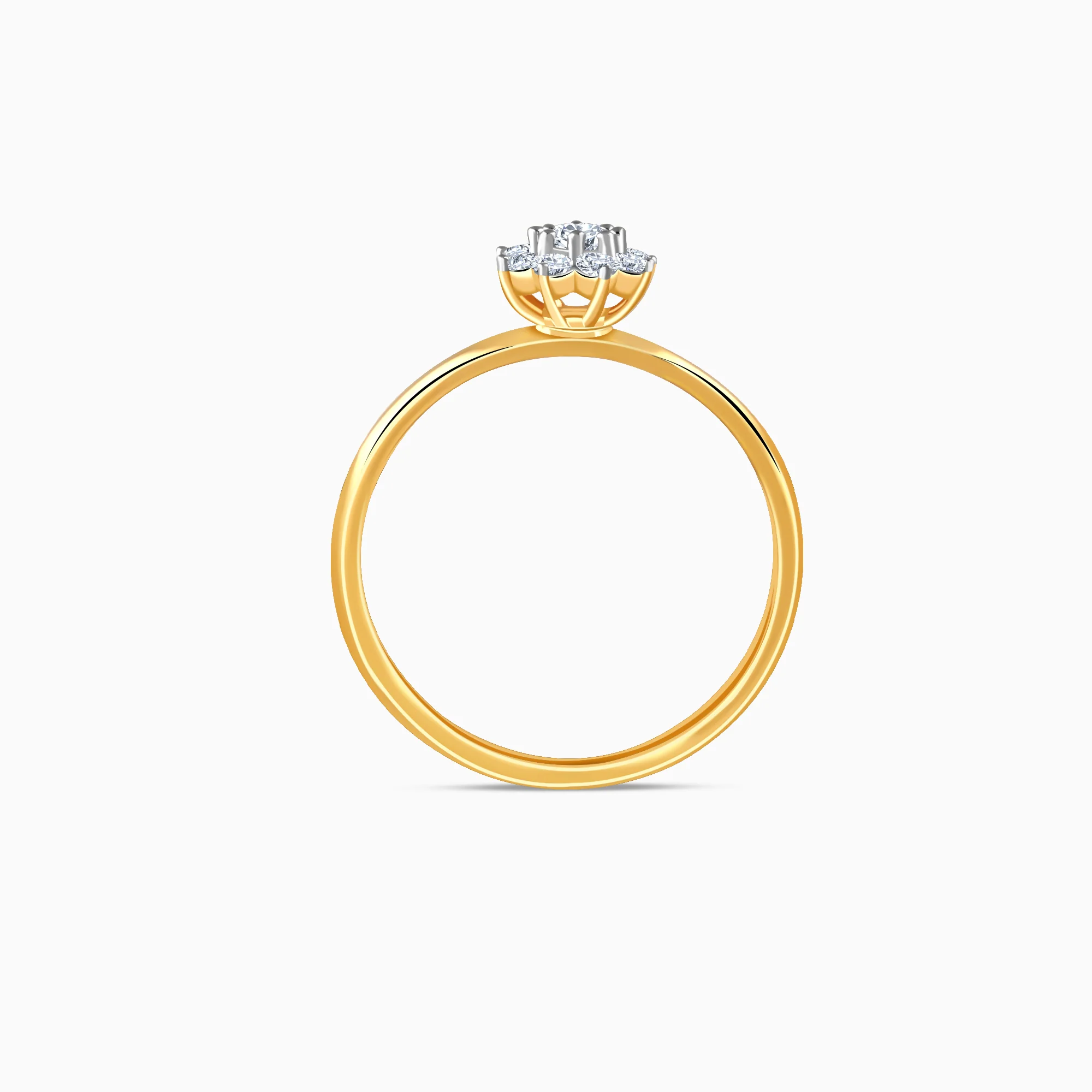 Gold Blooming Grace Lab Grown Diamond Ring - Image 5