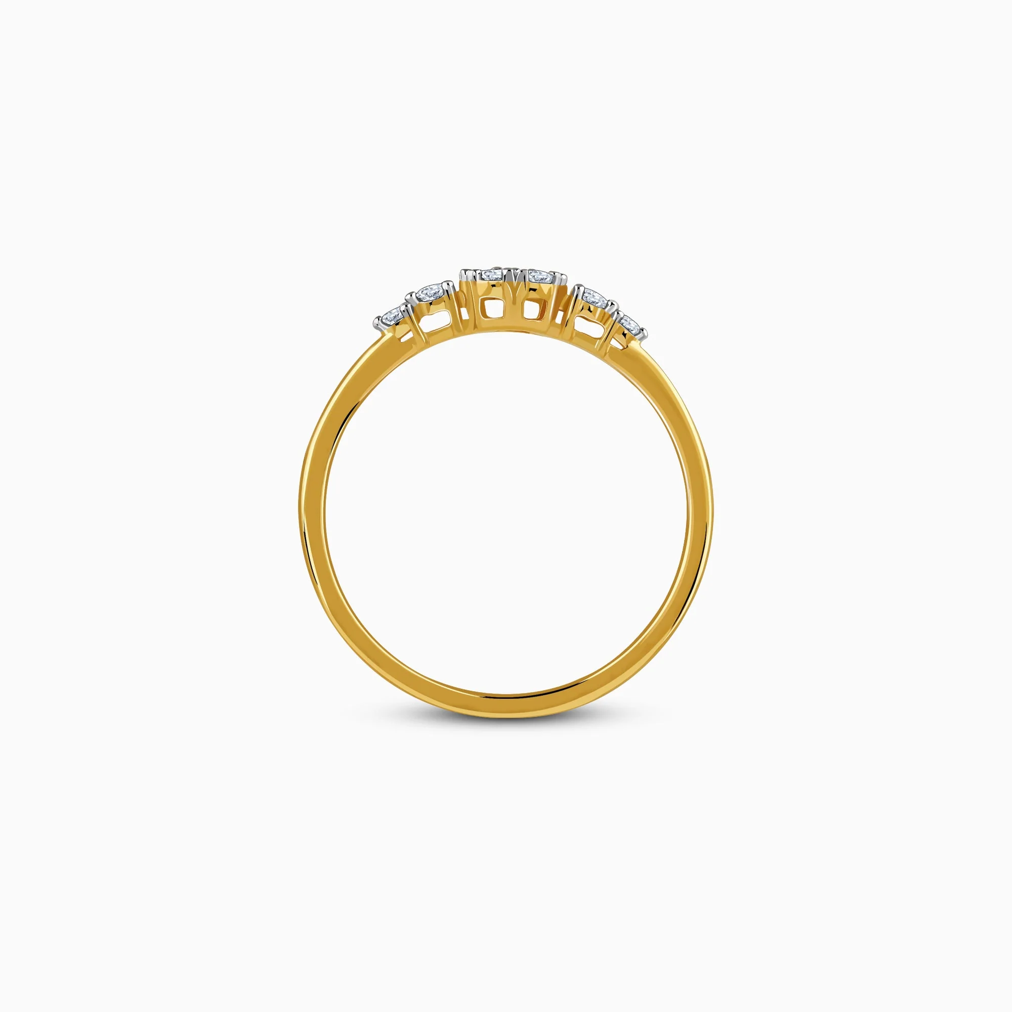 Gold Blossera Lab Grown Diamond Ring - Image 5