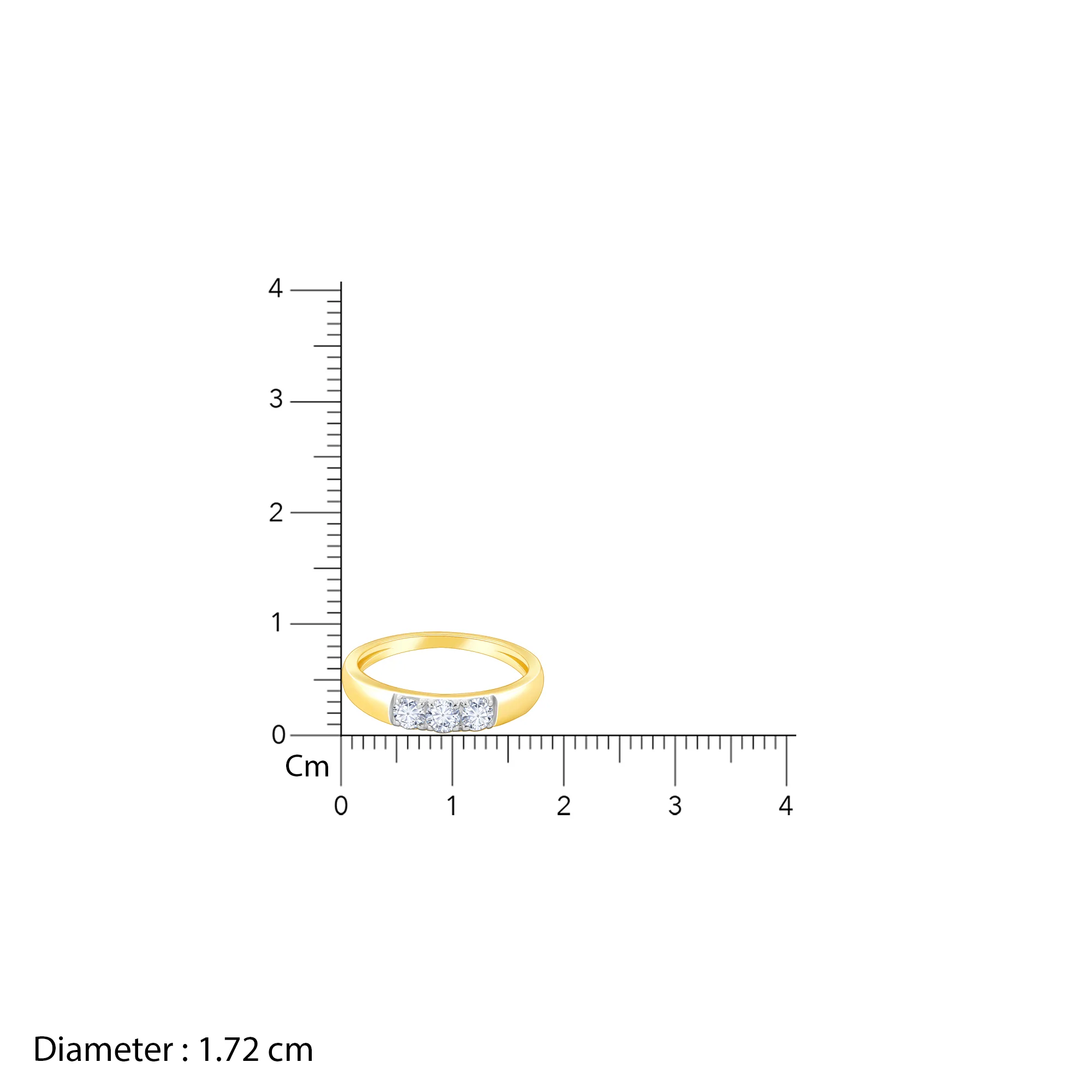 Gold Celestial Radiance Diamond Ring - Image 6