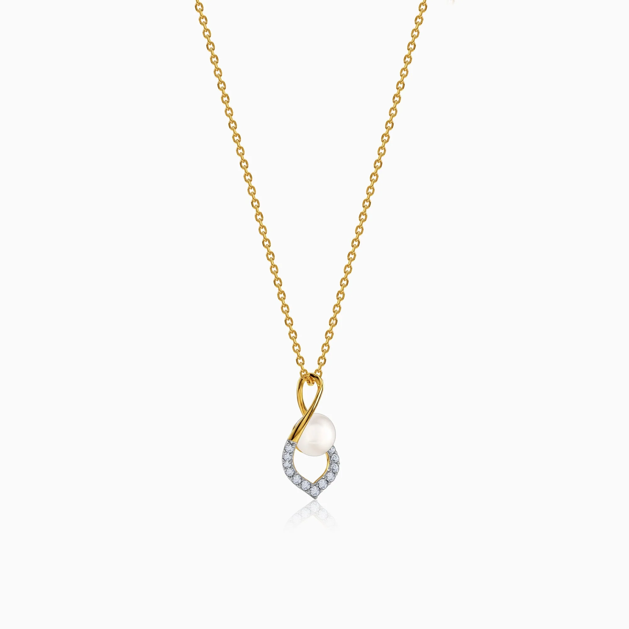 Gold Centre of Grace Lab Grown Diamond Pendant - Image 4