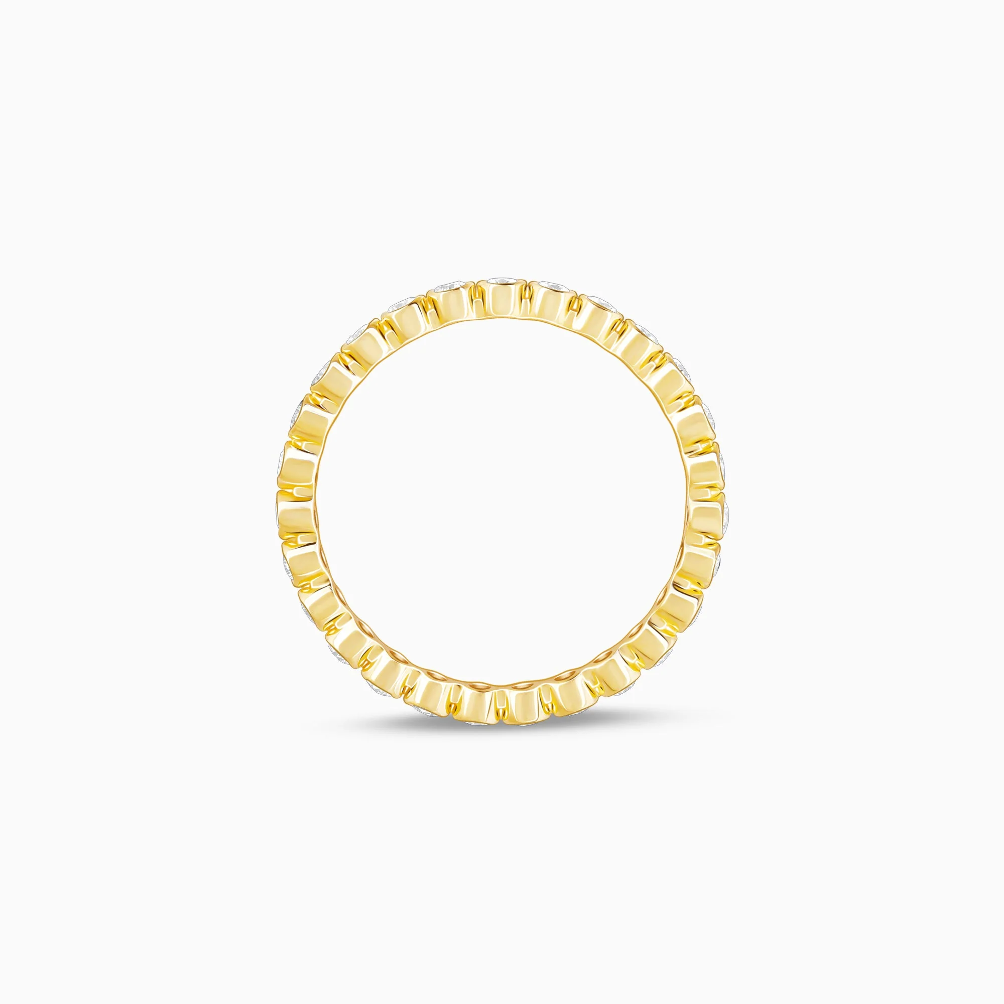 Gold Classic Band Diamond Ring - Image 5