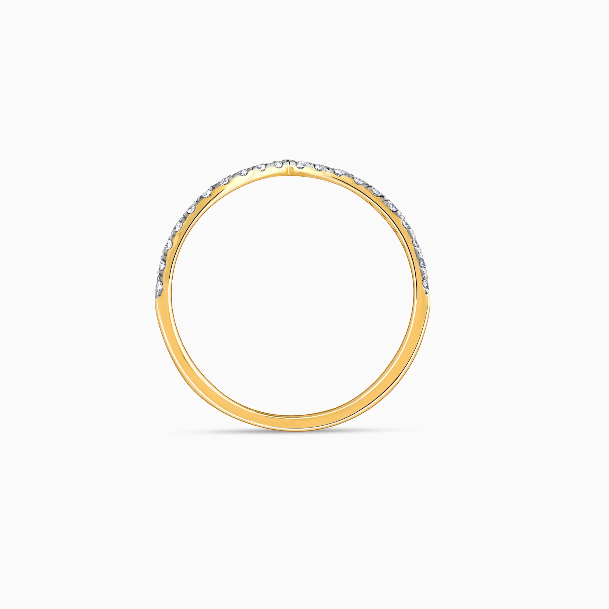 Gold Classic Virtuous Vanki Lab Grown Diamond Ring - Image 5