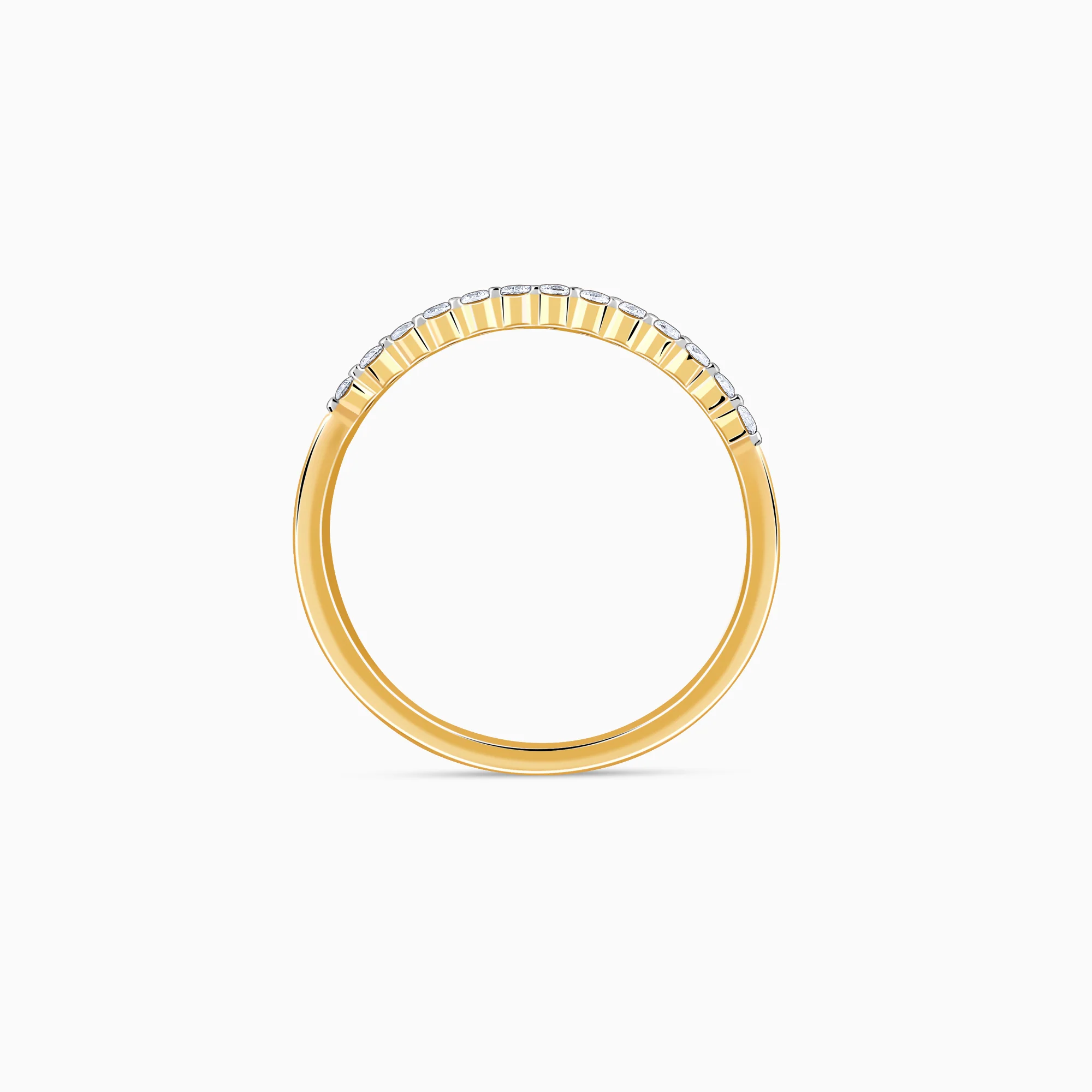 Gold Double Delight Diamond Ring - Image 5