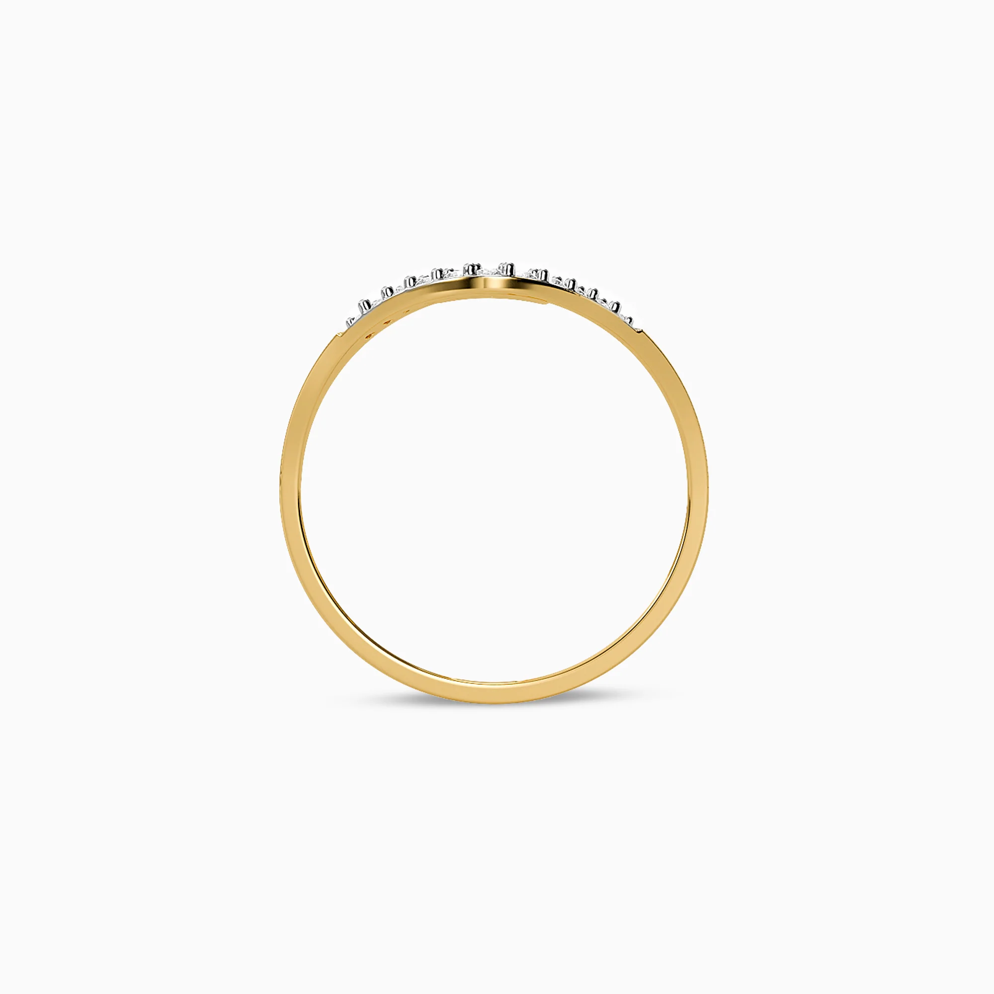Gold Dual Path Lab Grown Diamond Ring (Size 12) - Image 5
