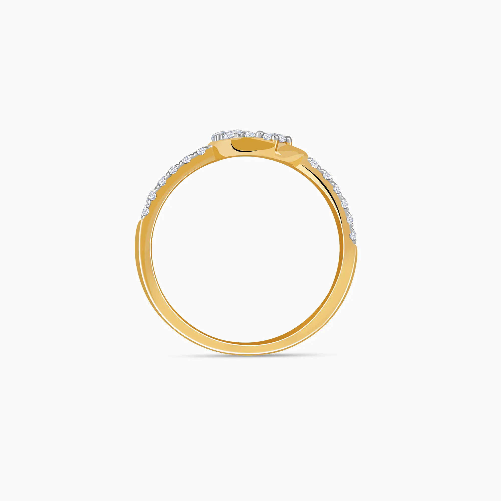 Gold Eternal Shine Lab Grown Diamond Ring - Image 5
