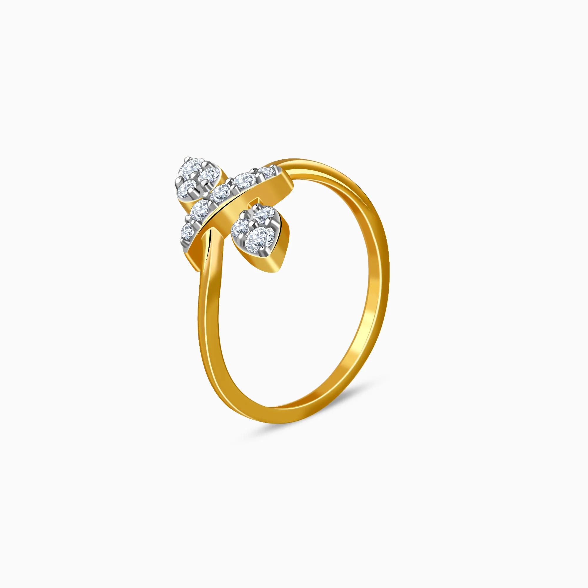 Gold Everleaf Lab Grown Diamond Ring - Image 5