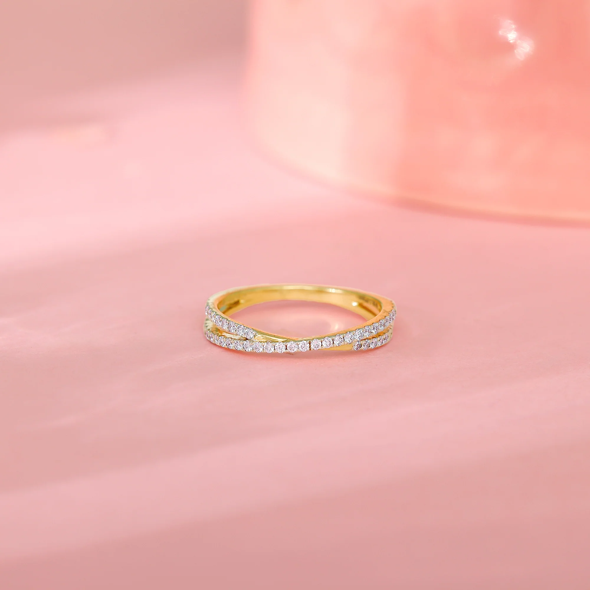 Gold Faithstone Diamond Ring - Image 2