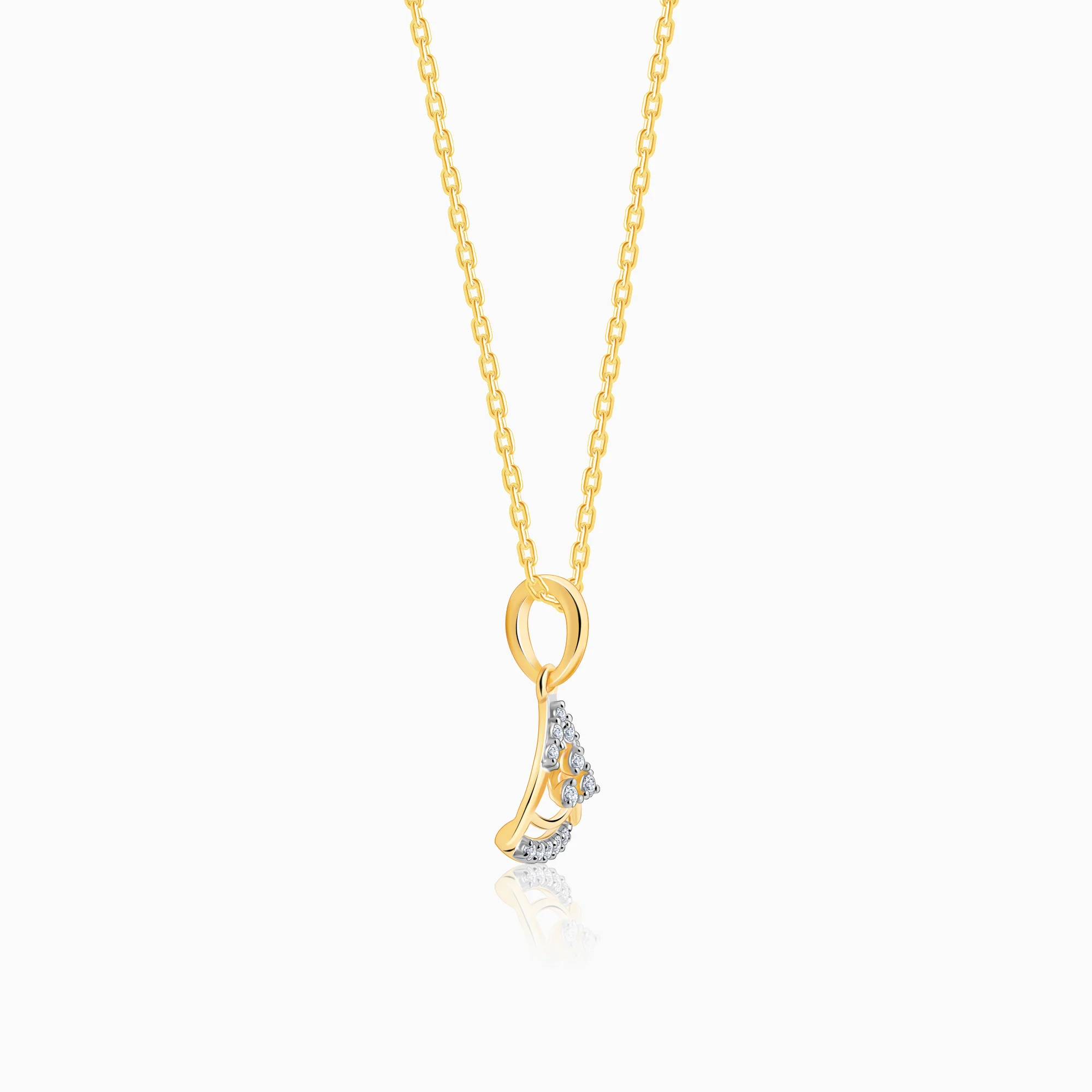 Gold Genesis Diamond Pendant - Image 4
