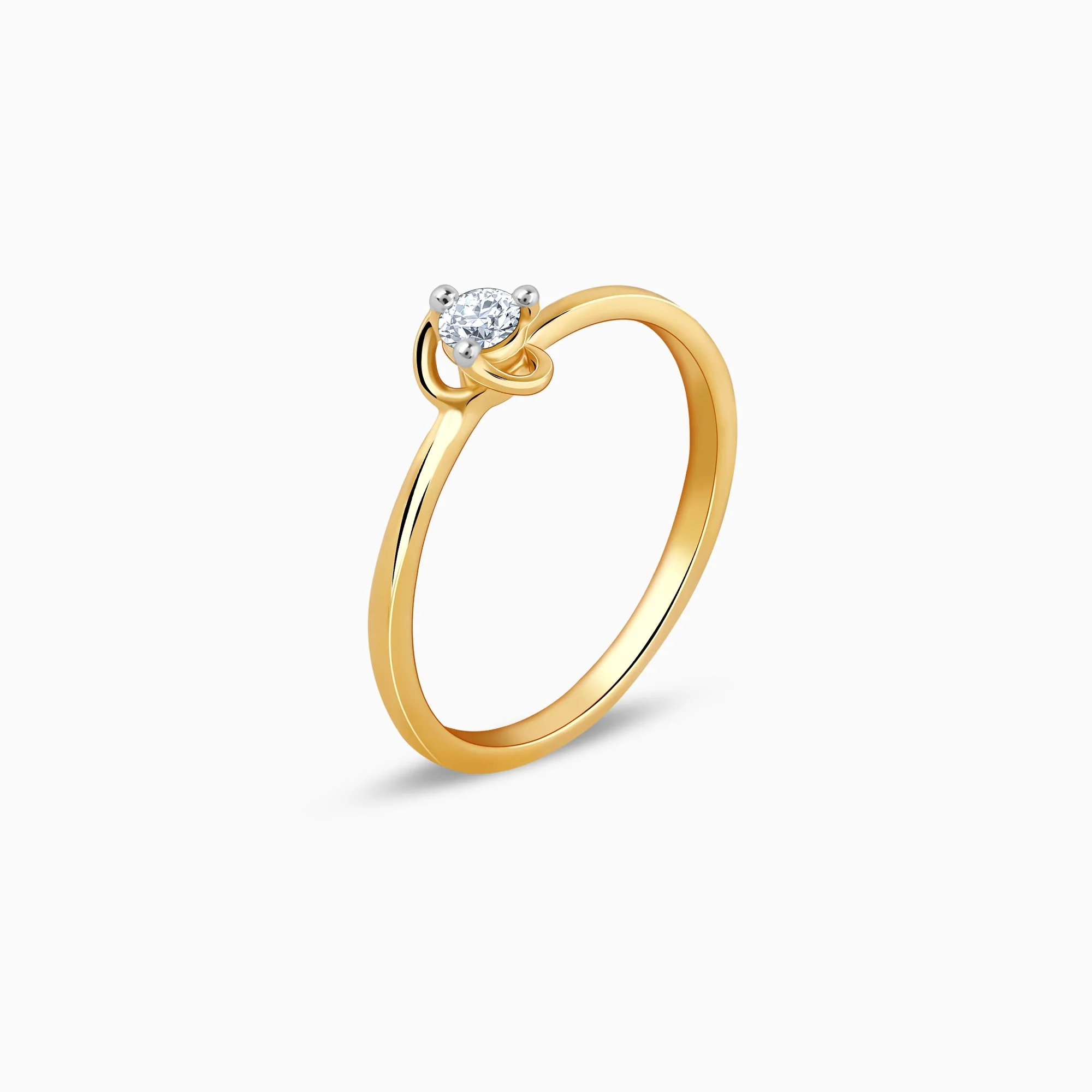 Gold Glamorous Grace Lab Grown Diamond Ring - Image 4