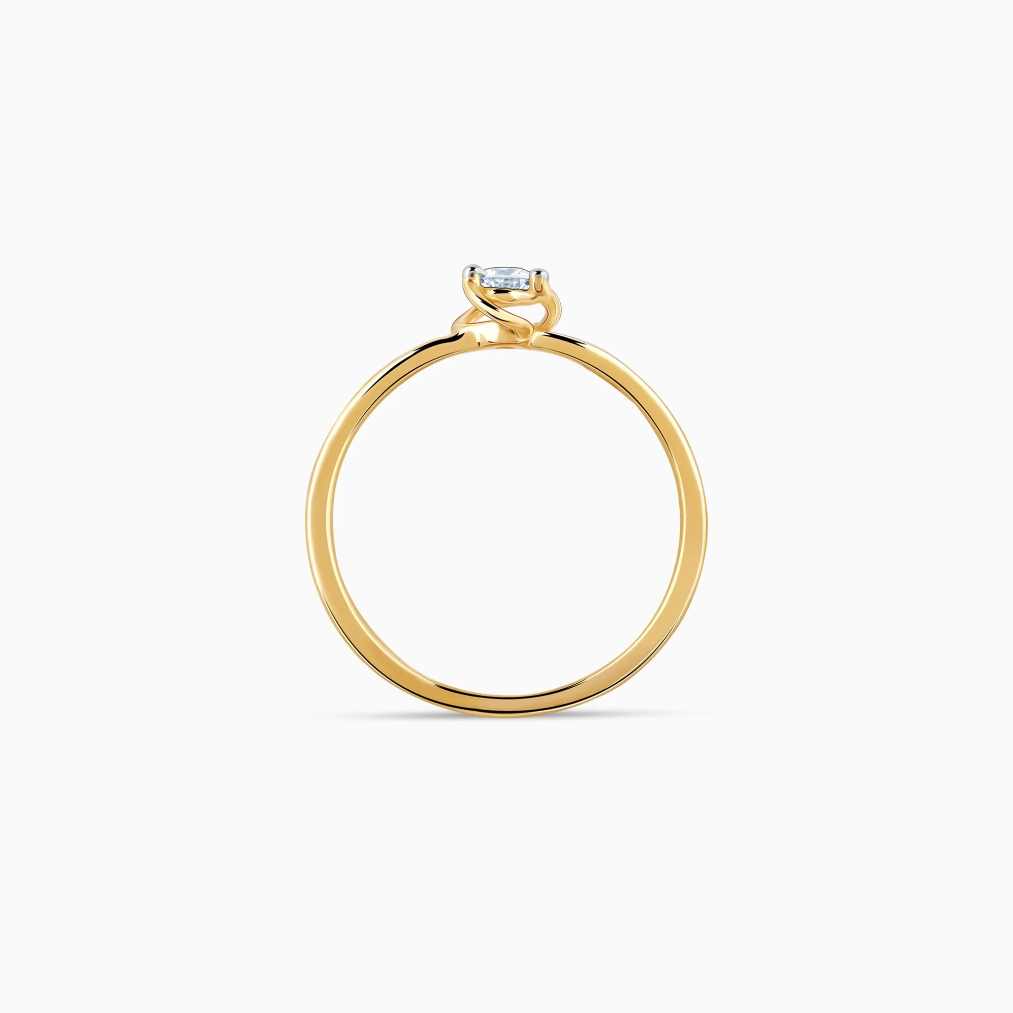 Gold Glamorous Grace Lab Grown Diamond Ring - Image 5