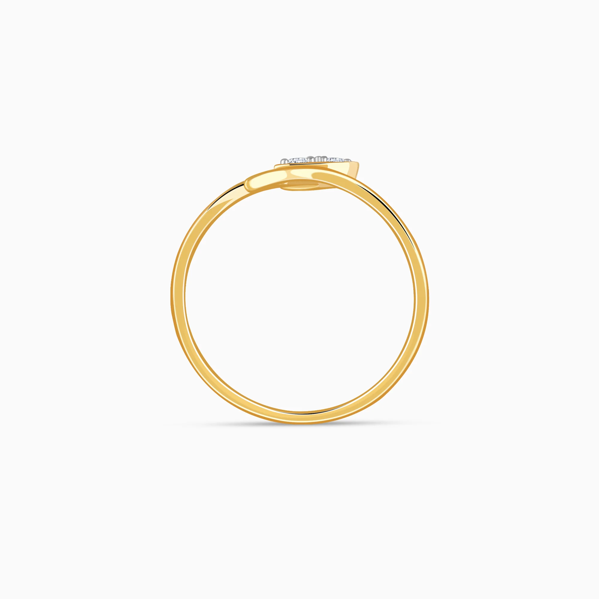 Gold HeartPop Lab Grown Diamond Ring - Image 5
