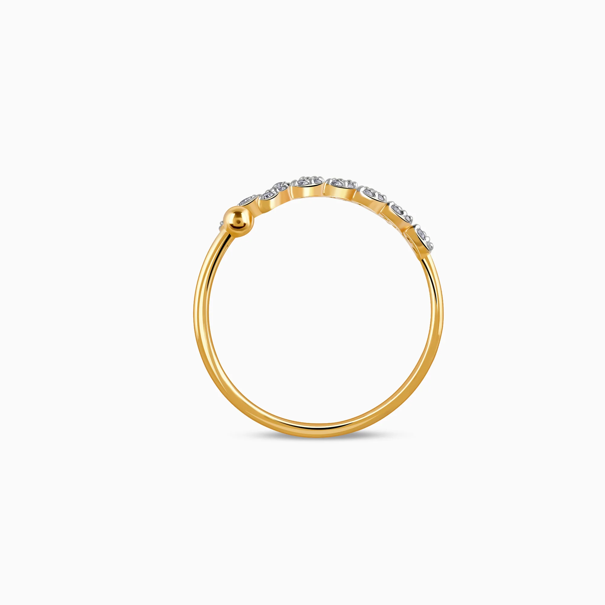 Gold Infinite Moments Diamond Ring - Image 5