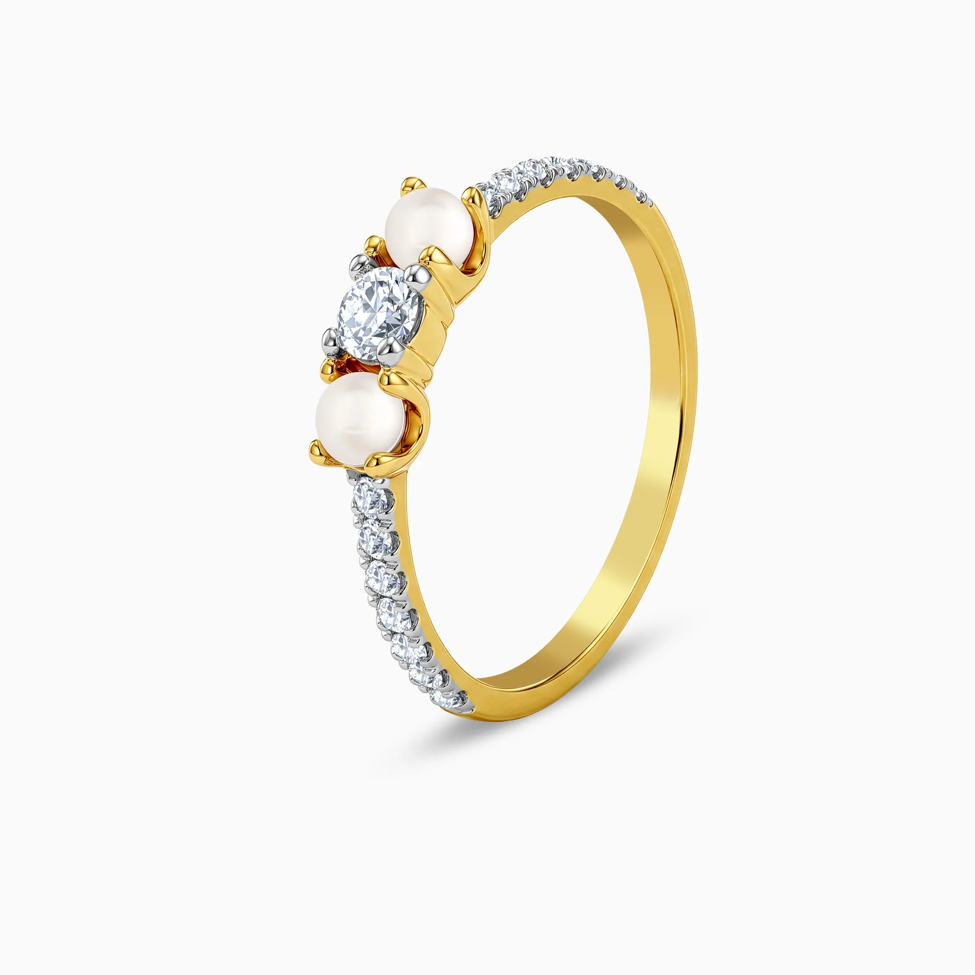 Gold Lumineuse Shine Lab Grown Diamond Ring (Size 12) - Image 4