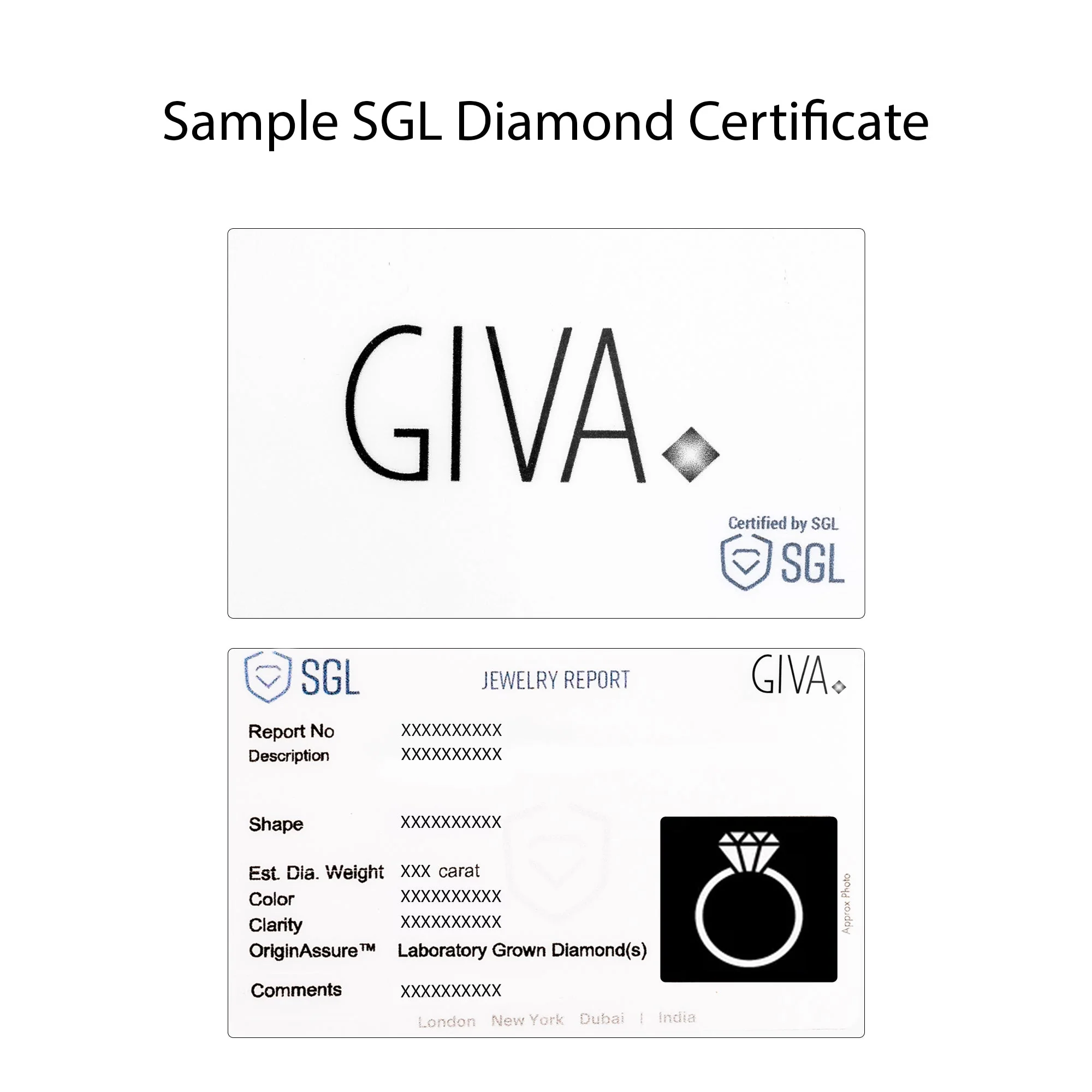Gold Orb of Light Lab Grown Diamond Ring (Size 12) - Image 8