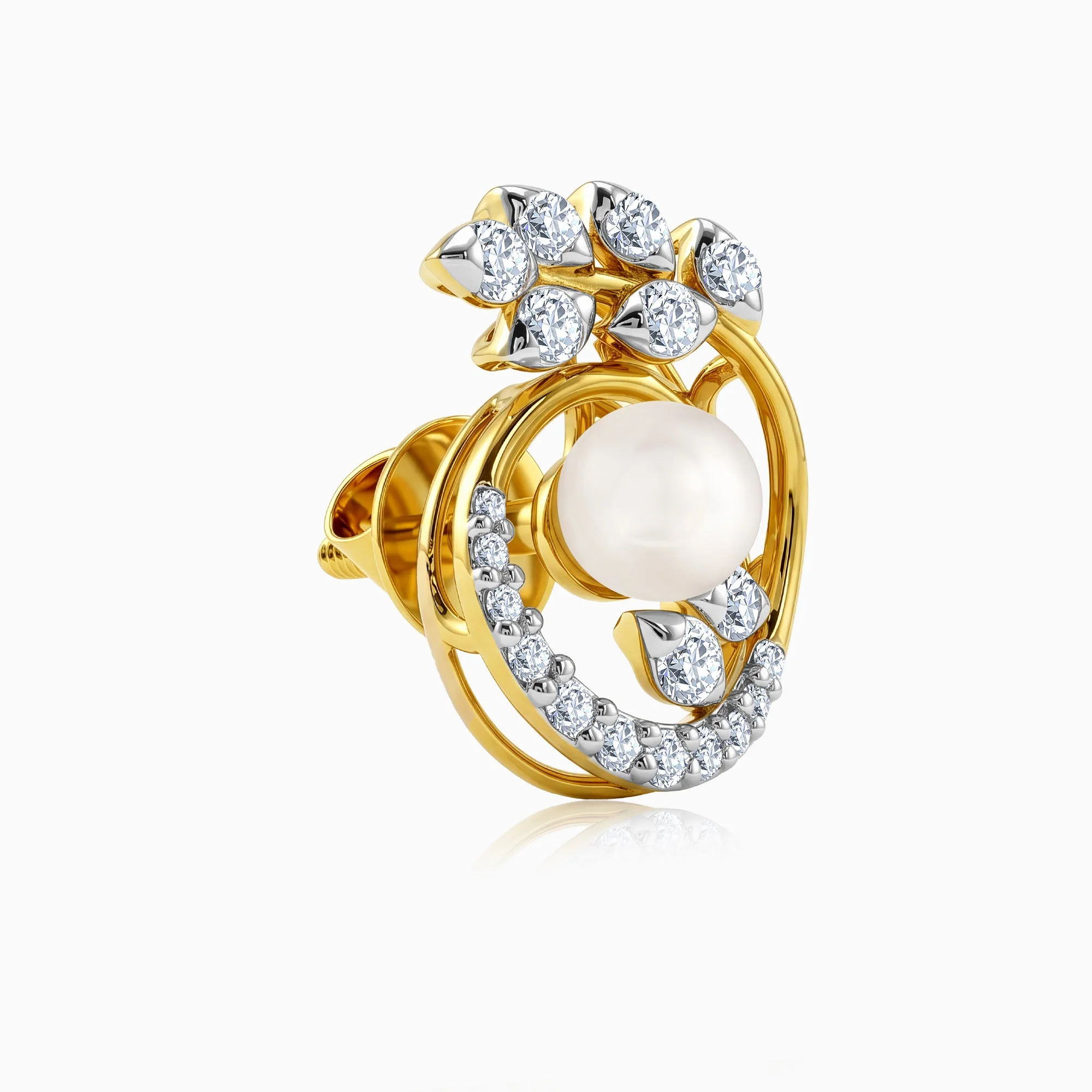 Gold Rayo Lab Grown Diamond Studs - Image 4