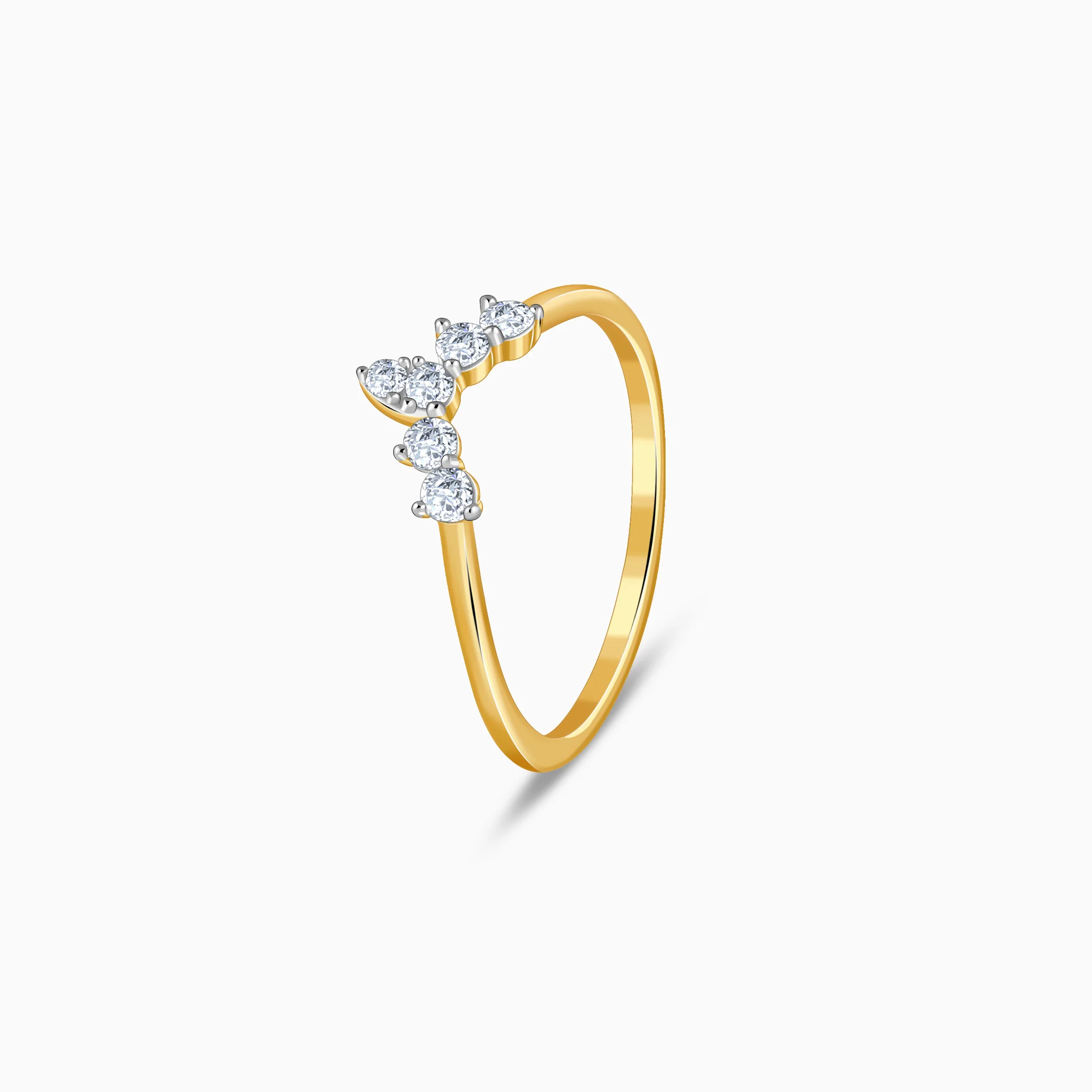 Gold Regalia Lab Grown Diamond Ring - Image 4