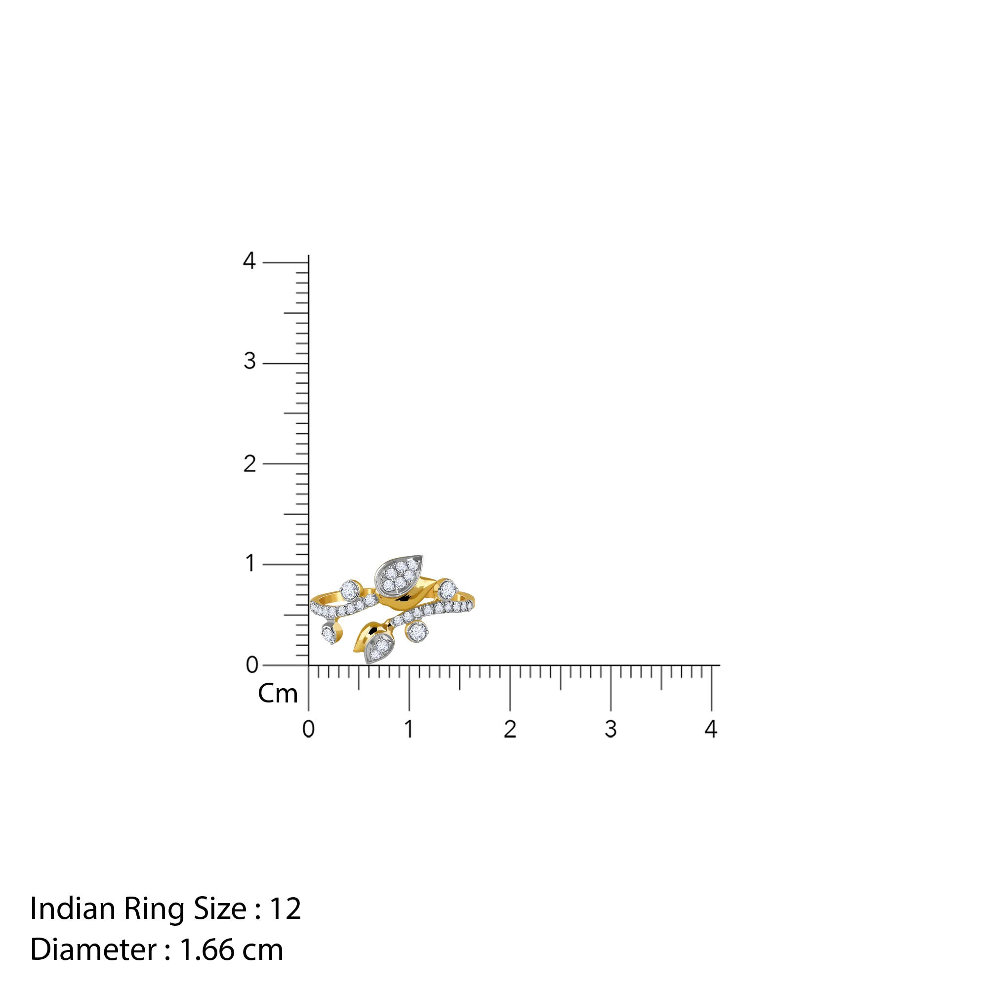 Gold Reverie Lab Grown Diamond Ring (Size 12) - Image 6