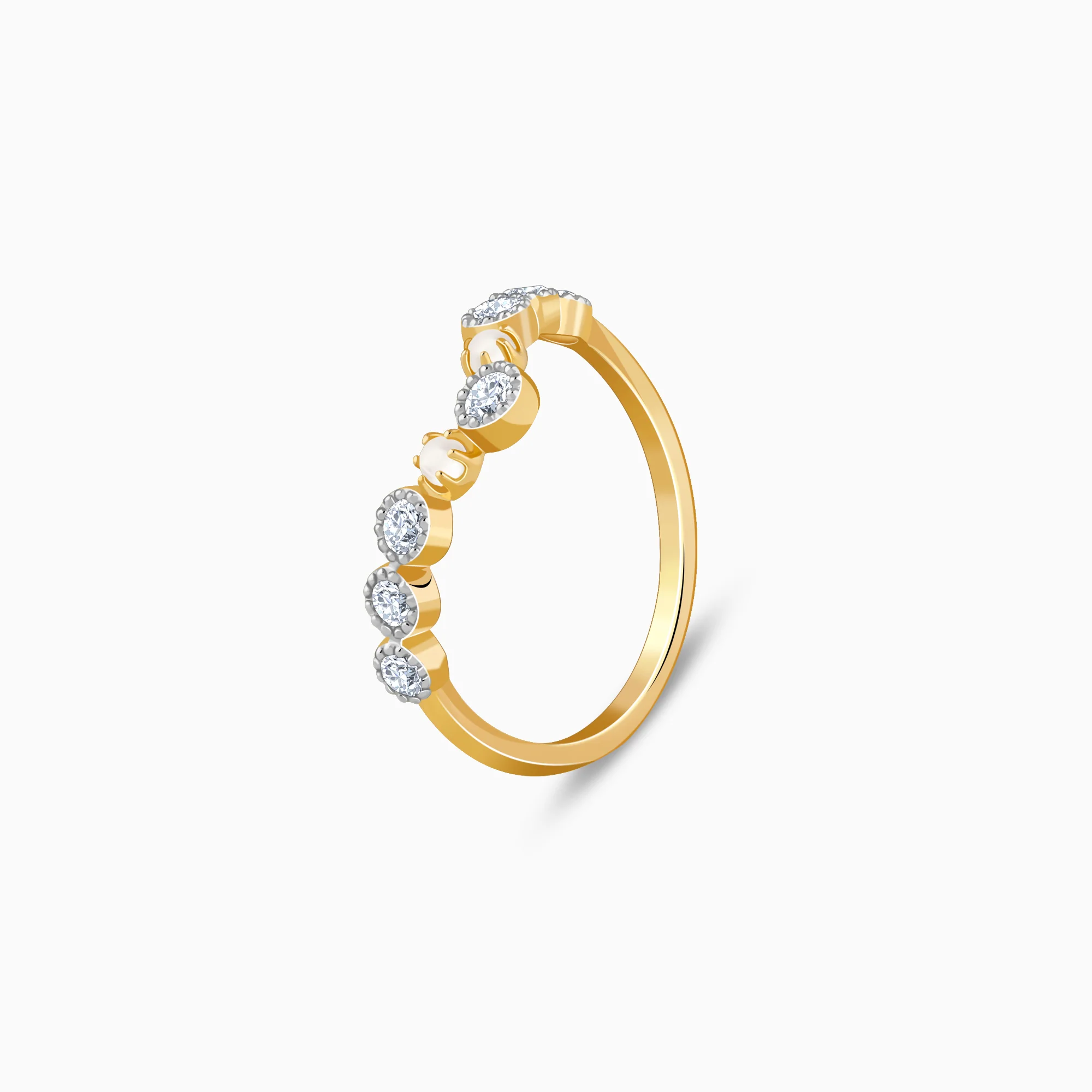 Gold Royal Touch Lab Grown Diamond Ring - Image 4
