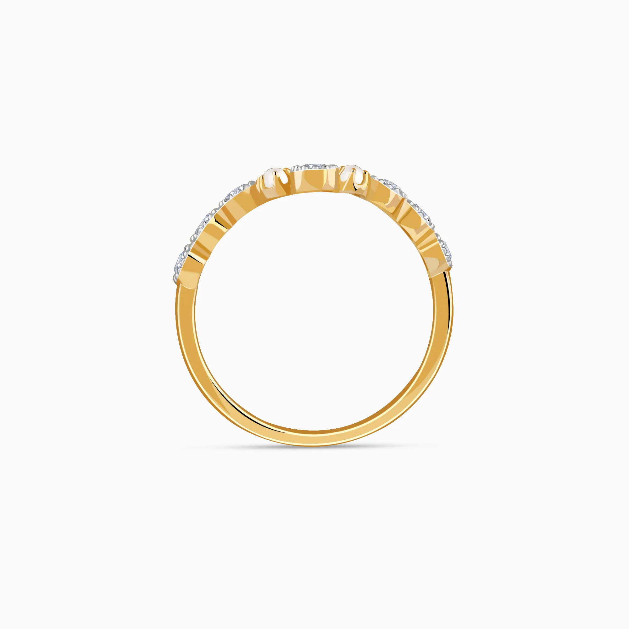 Gold Royal Touch Lab Grown Diamond Ring - Image 5