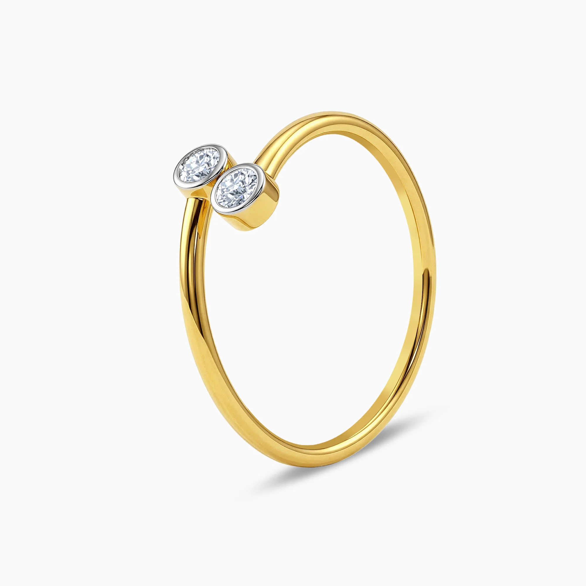 Gold Seraphina Lab Grown Diamond Ring (Size 12) - Image 4