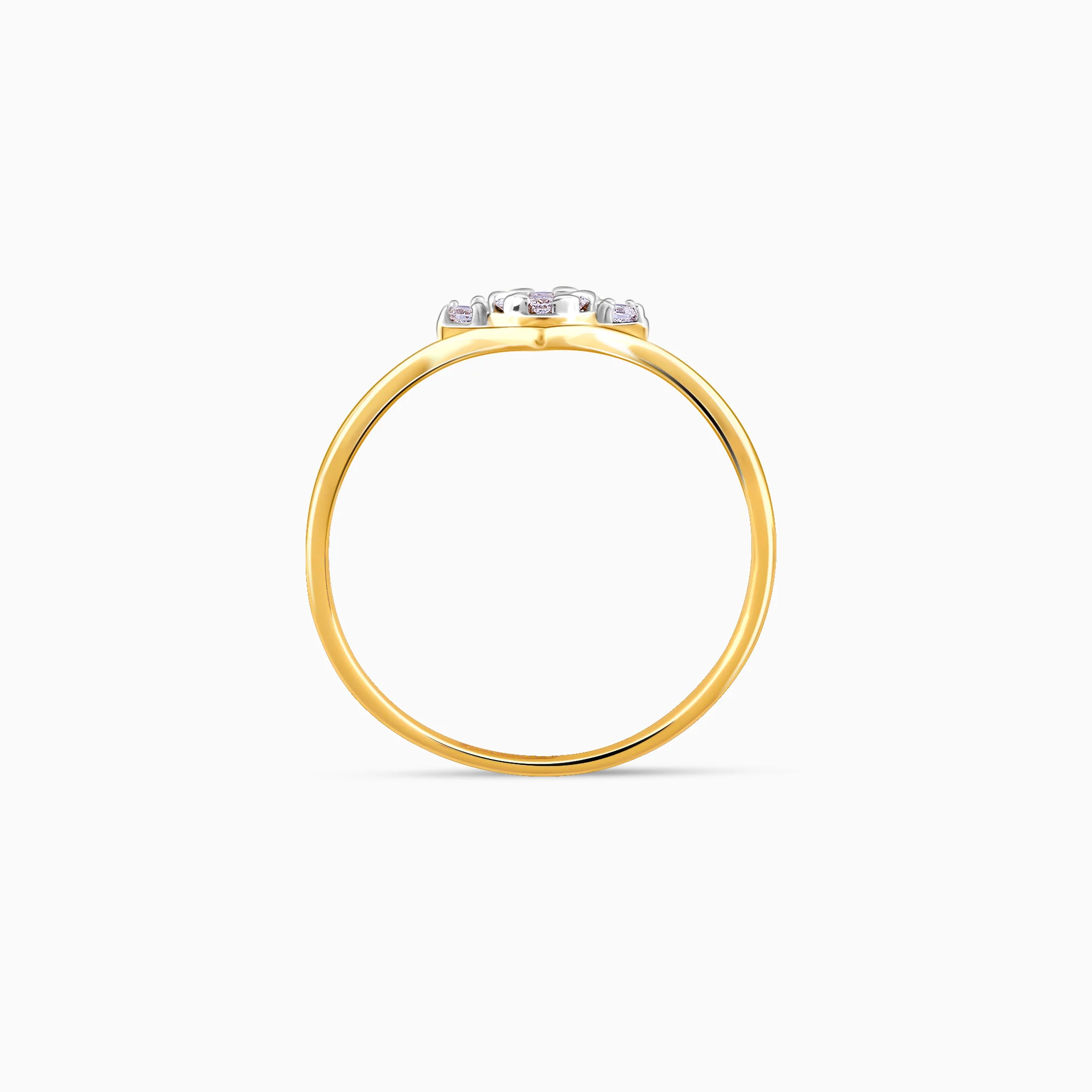 Gold Sunshine Diamond Ring - Image 5