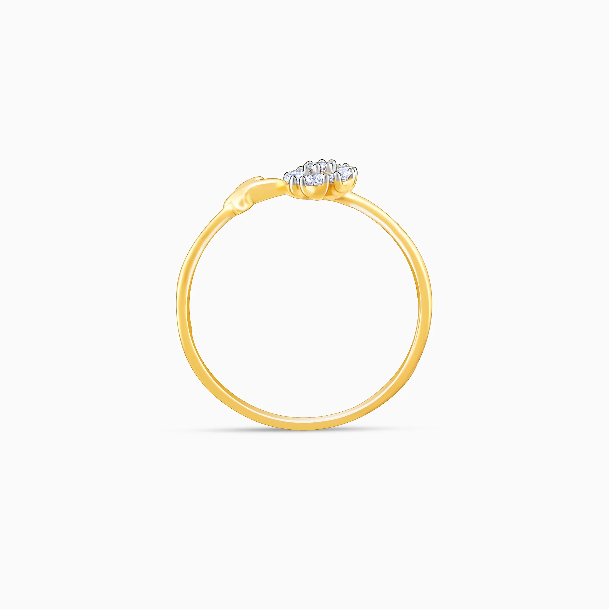 Gold Sweet Nectar Diamond Ring - Image 5