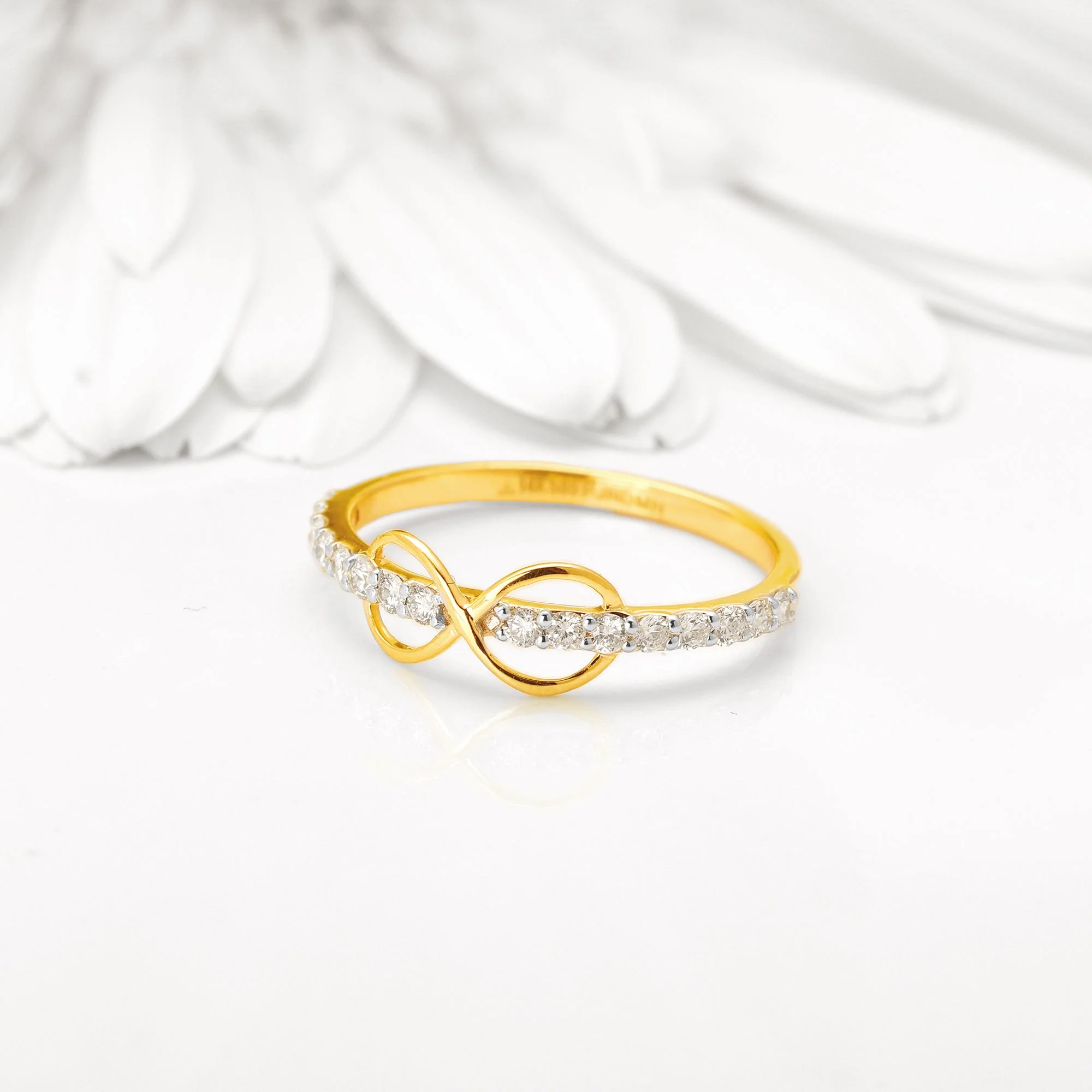 Gold To Infinity And Beyond Diamond Ring - Image 2